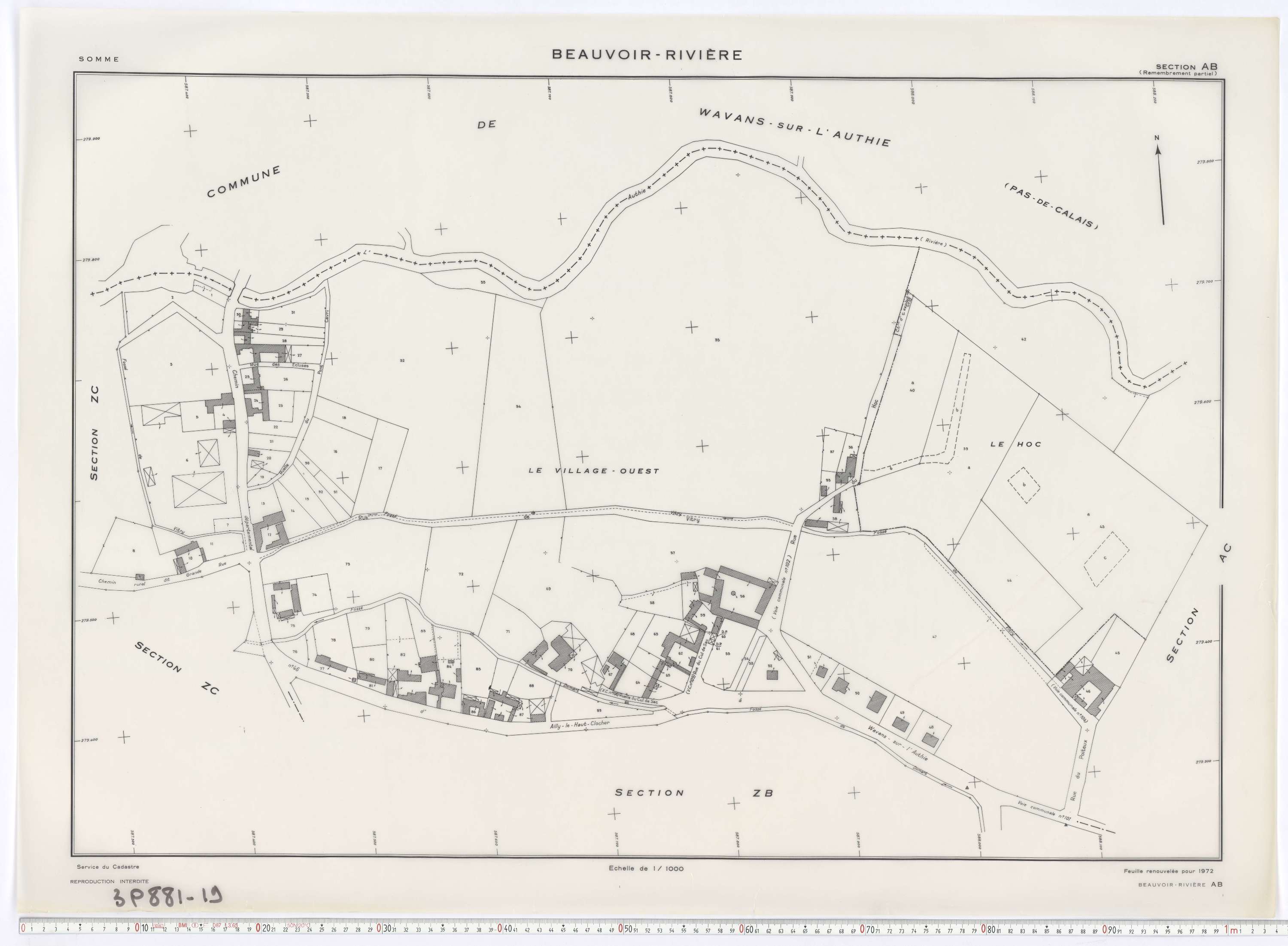 Beauvoir-Wavans - Section AB.