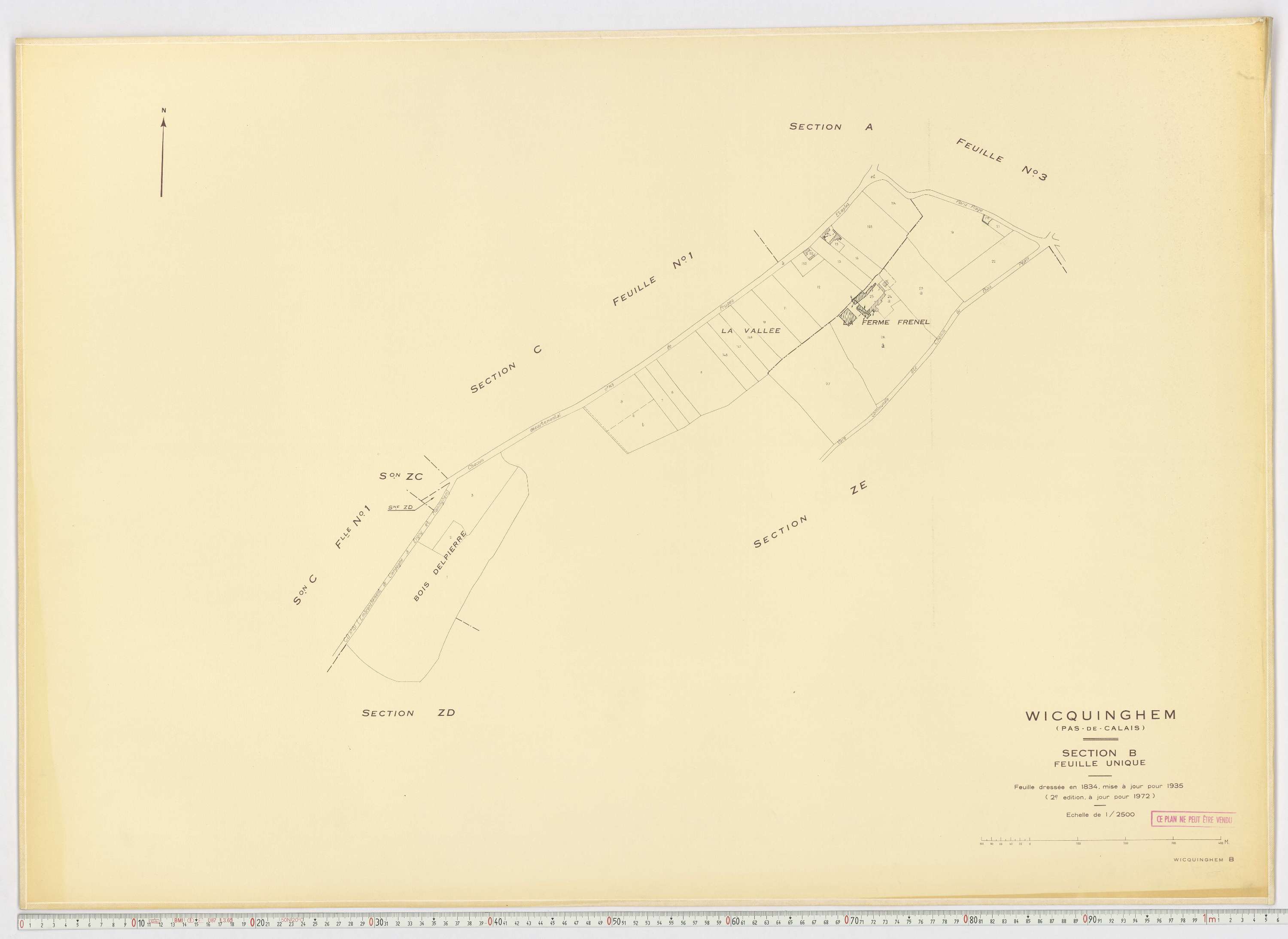 Wicquinghem - Section B.