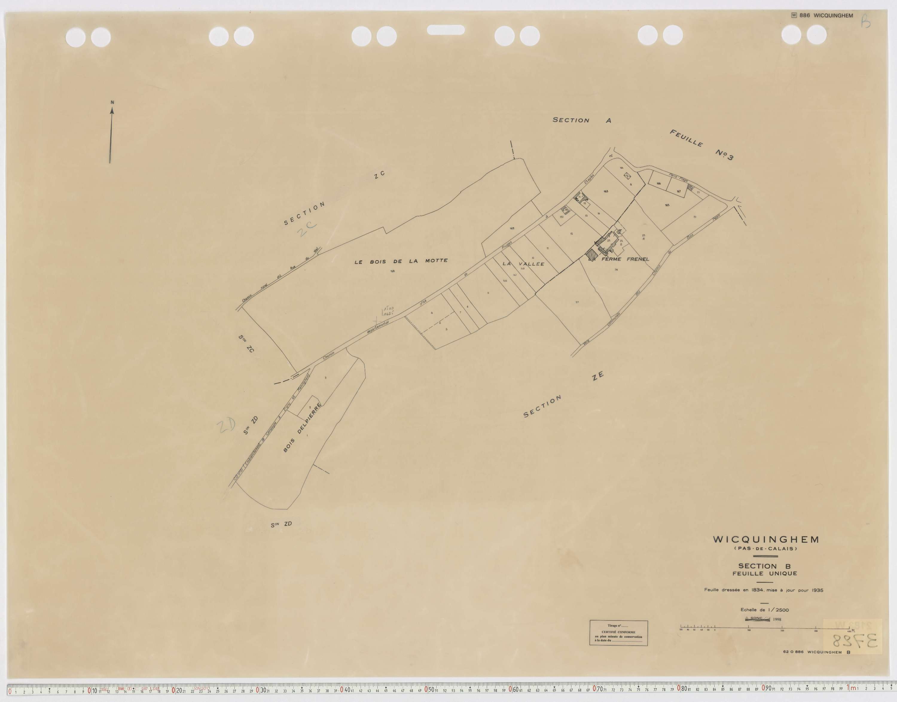 Wicquinghem - Section B.