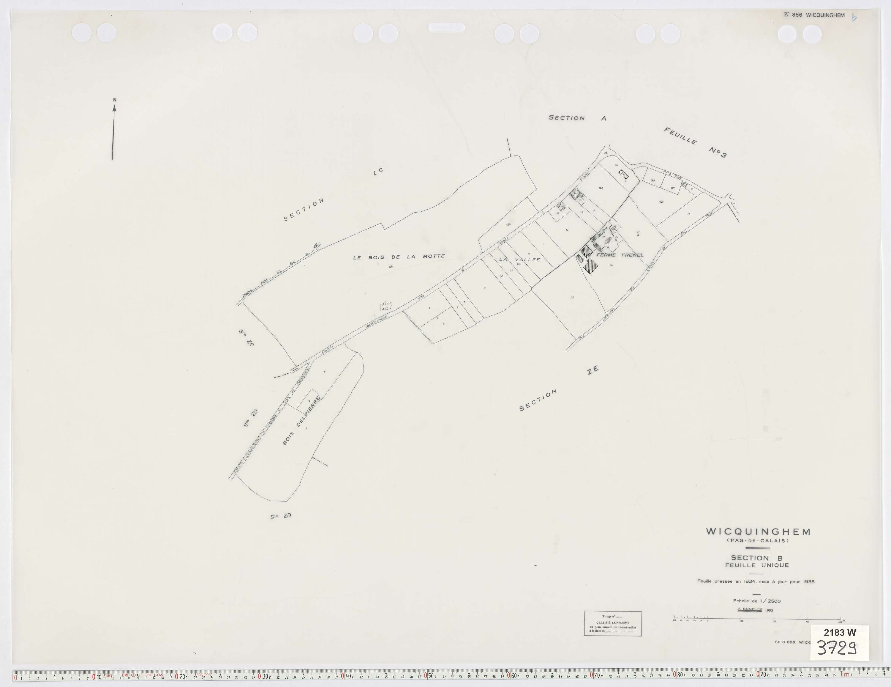 Wicquinghem - Section B.