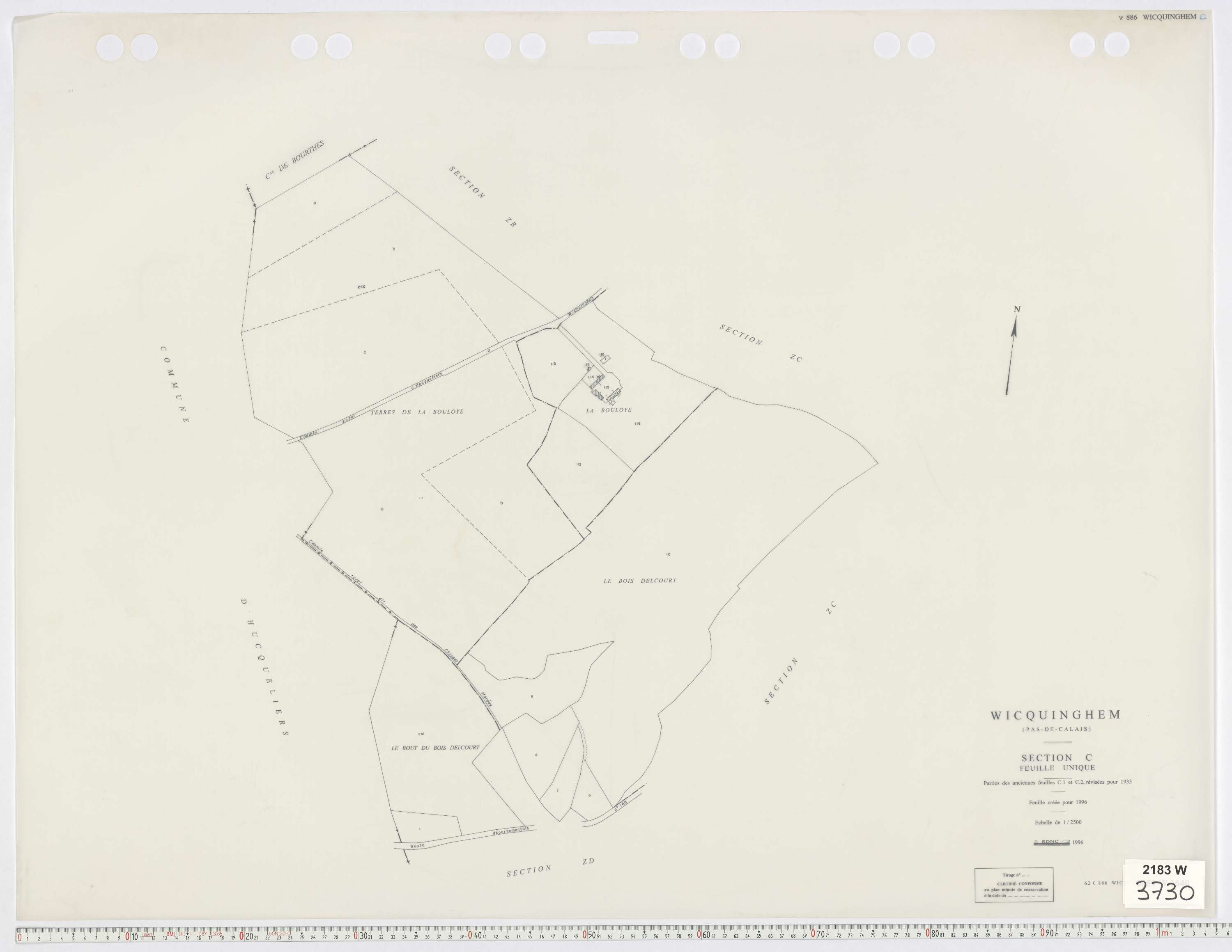 Wicquinghem - Section C.