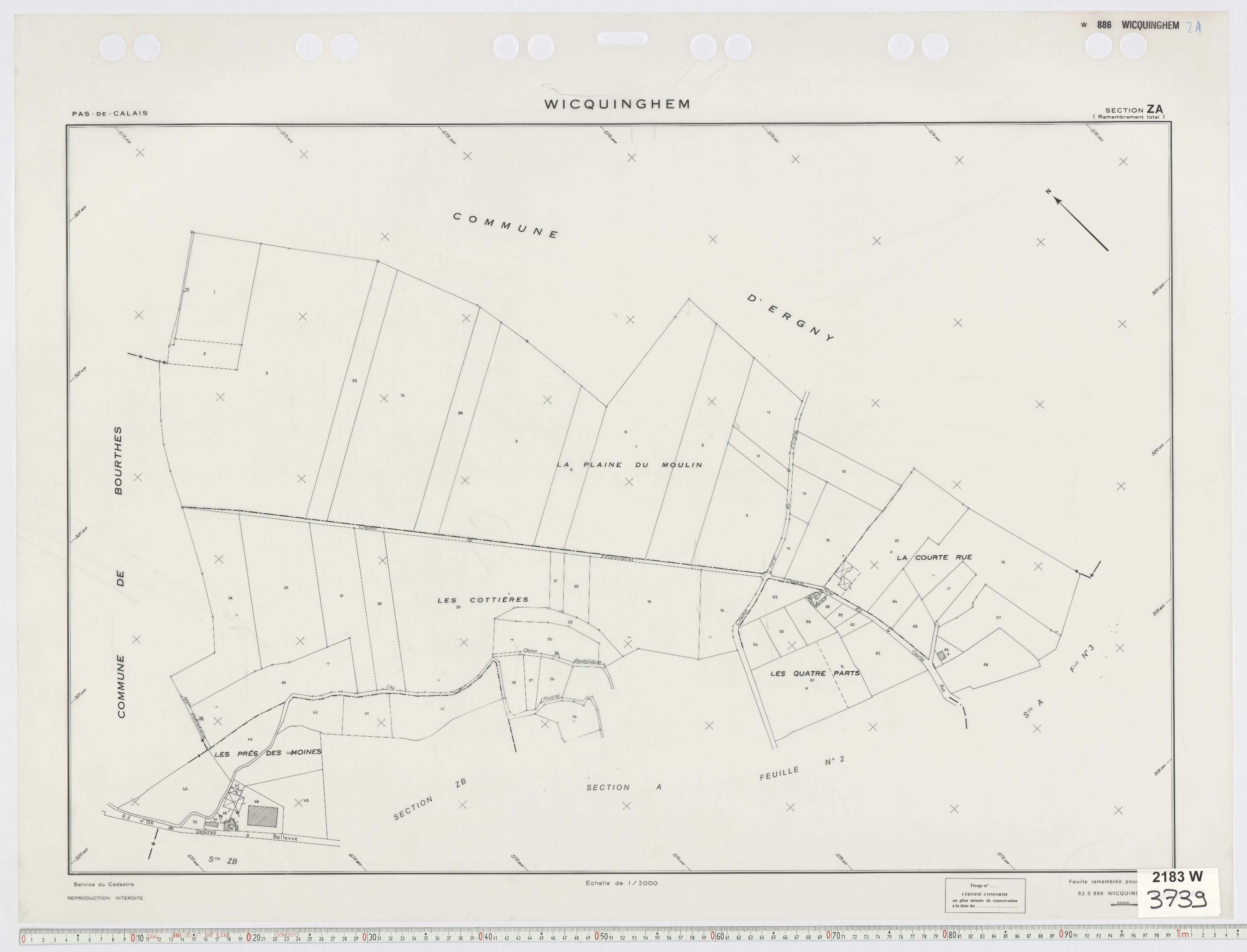 Wicquinghem - Section ZA.