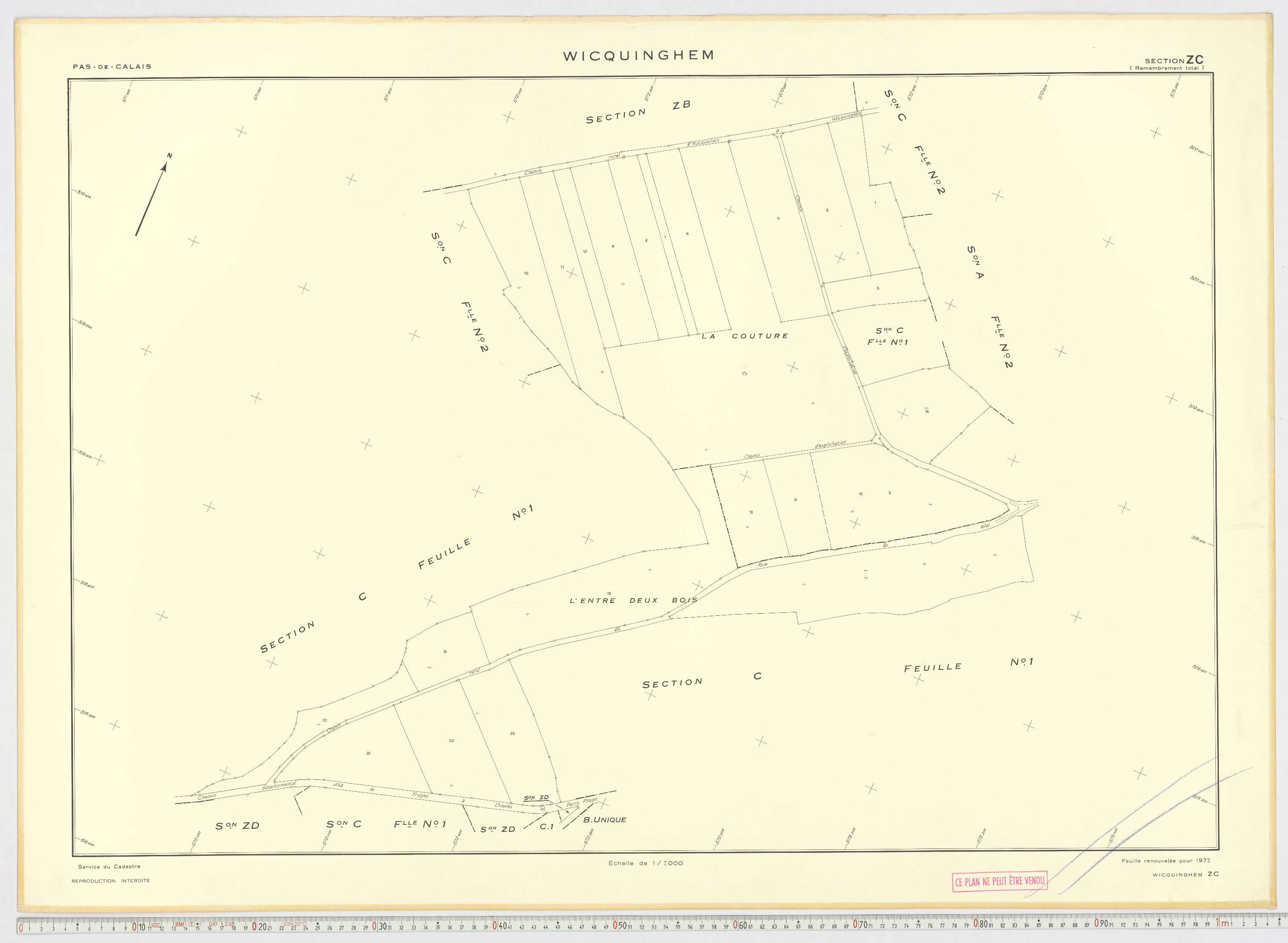 Wicquinghem - Section ZC.