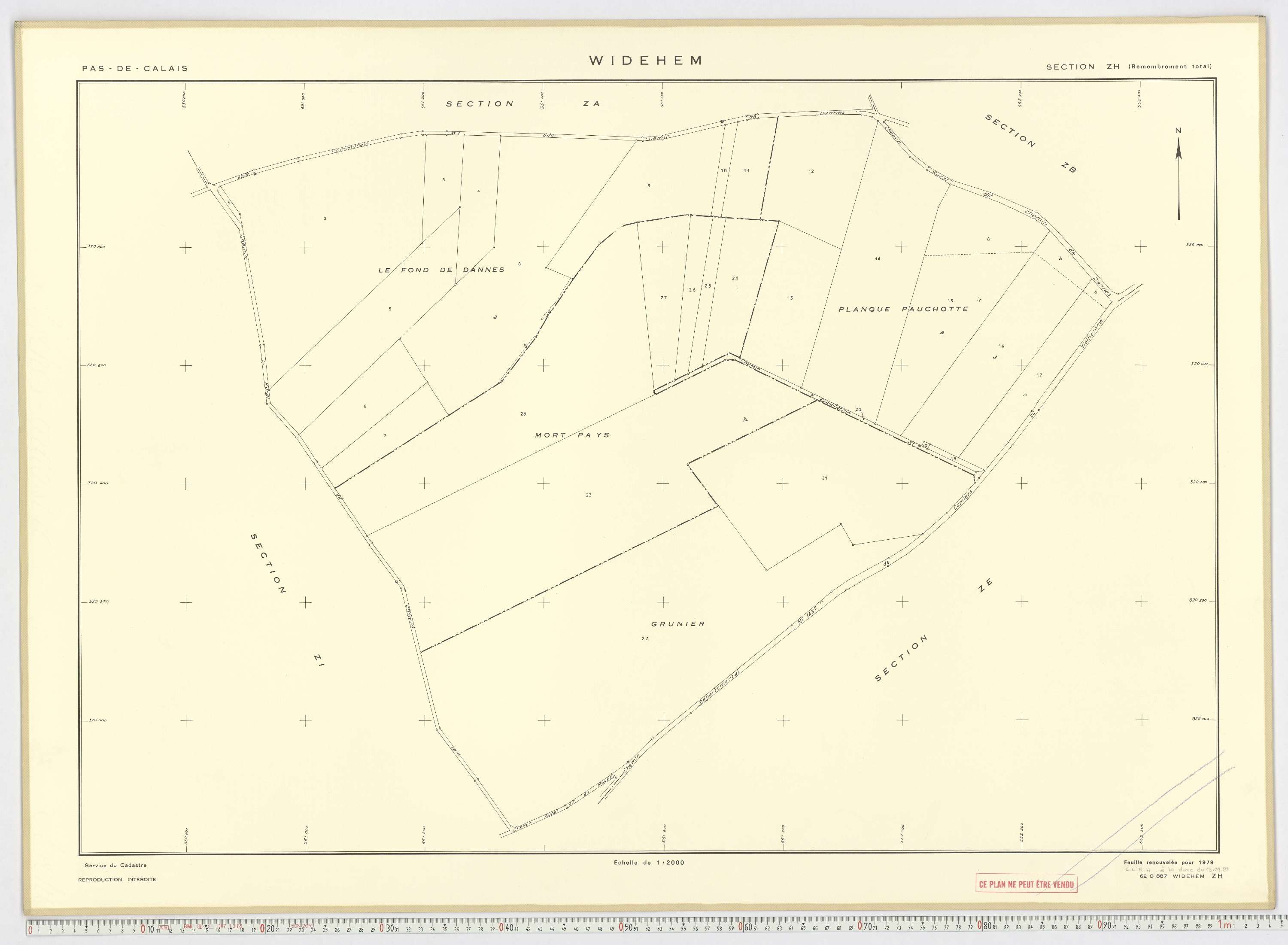 Widehem - Section ZH.
