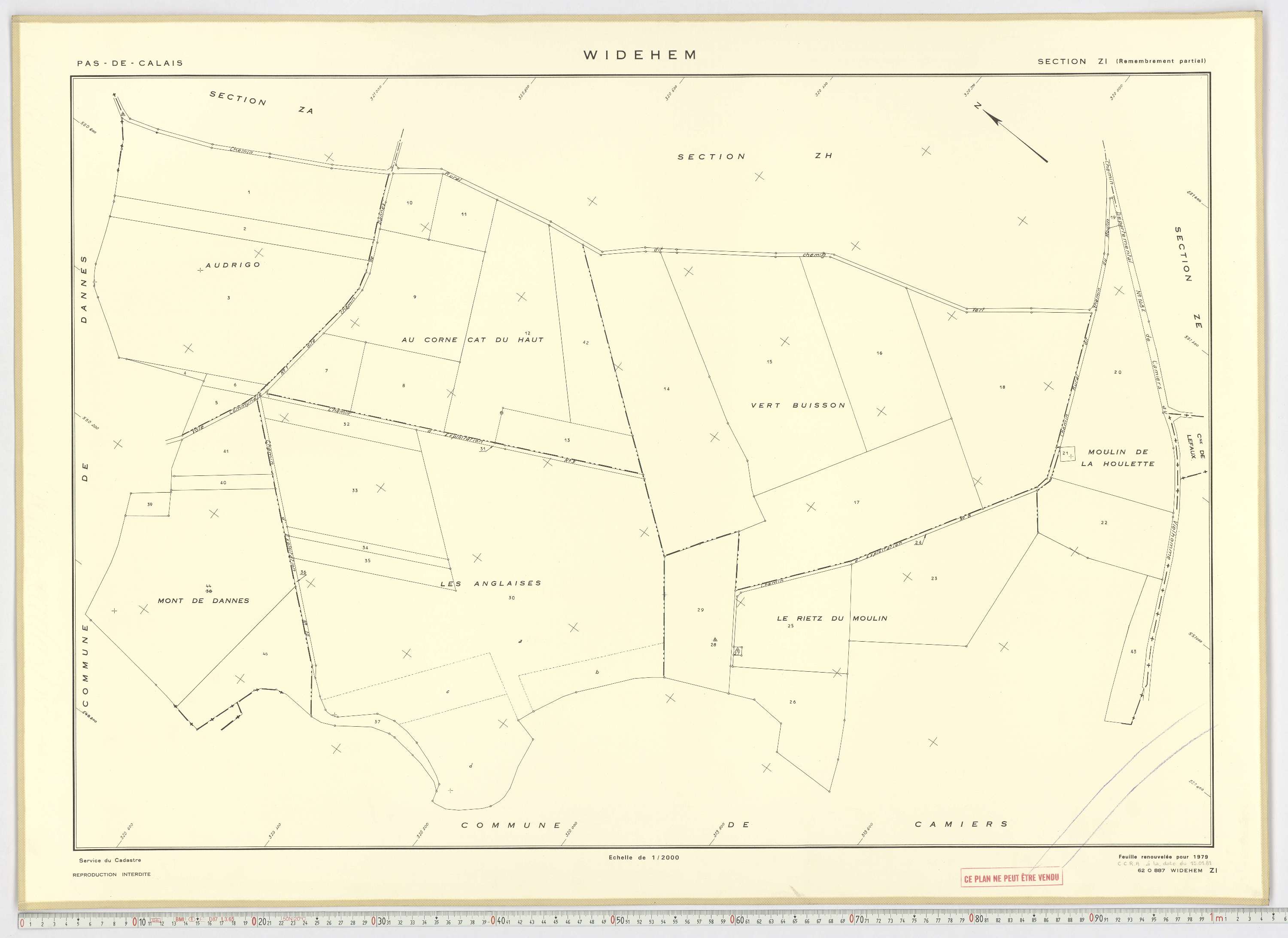 Widehem - Section ZI.