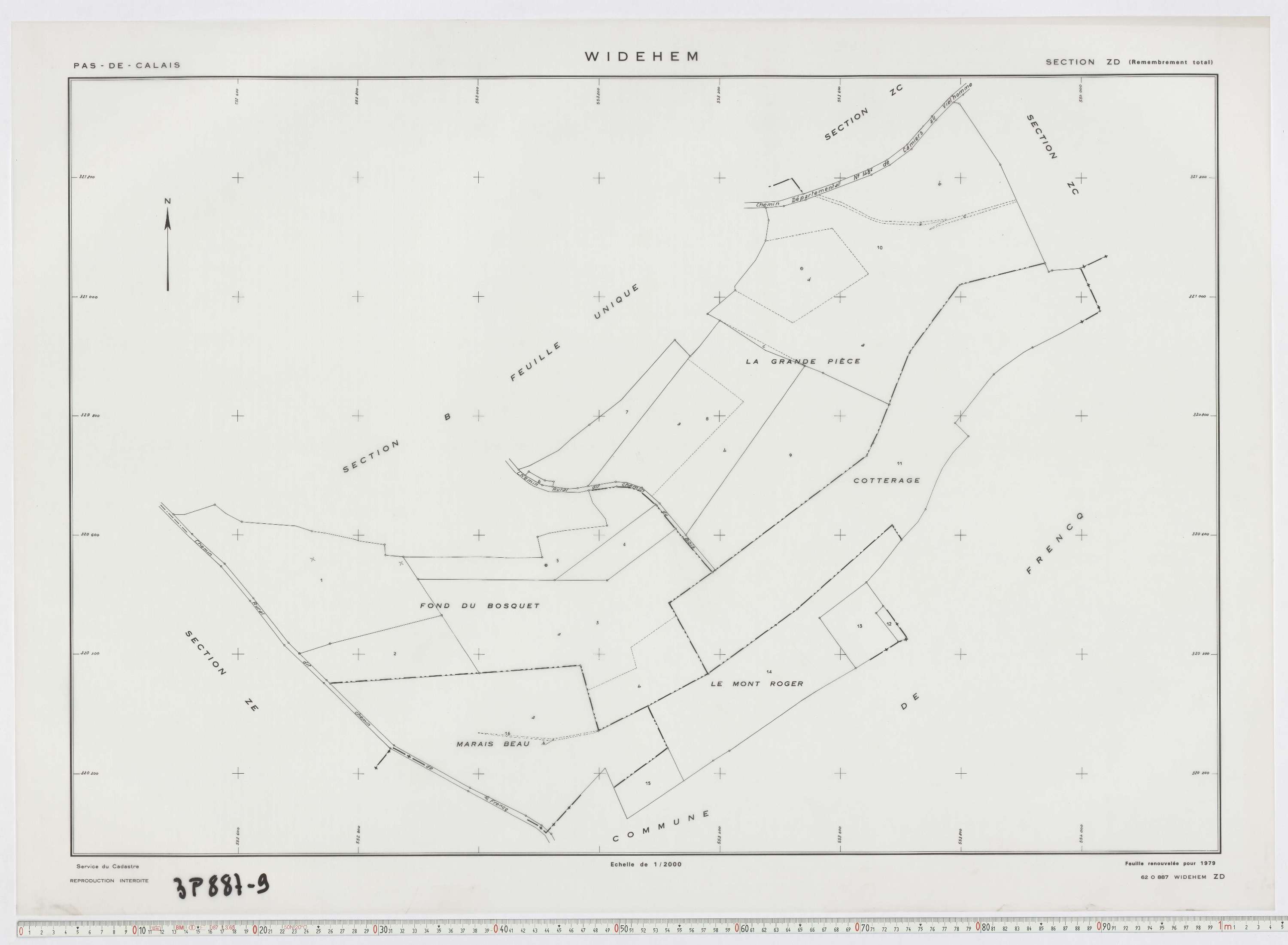 Widehem - Section ZD.