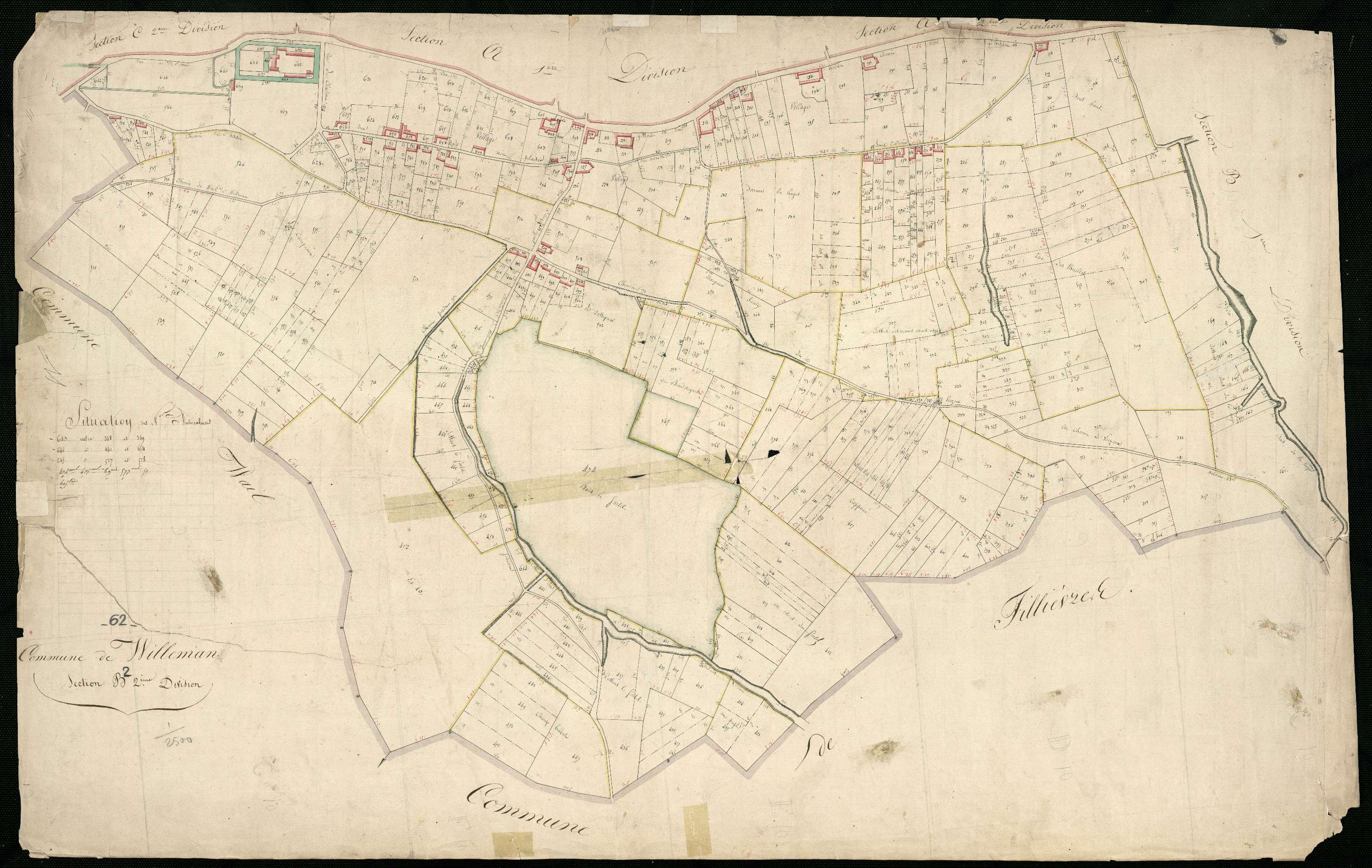 Willeman - Section B, 2e feuille