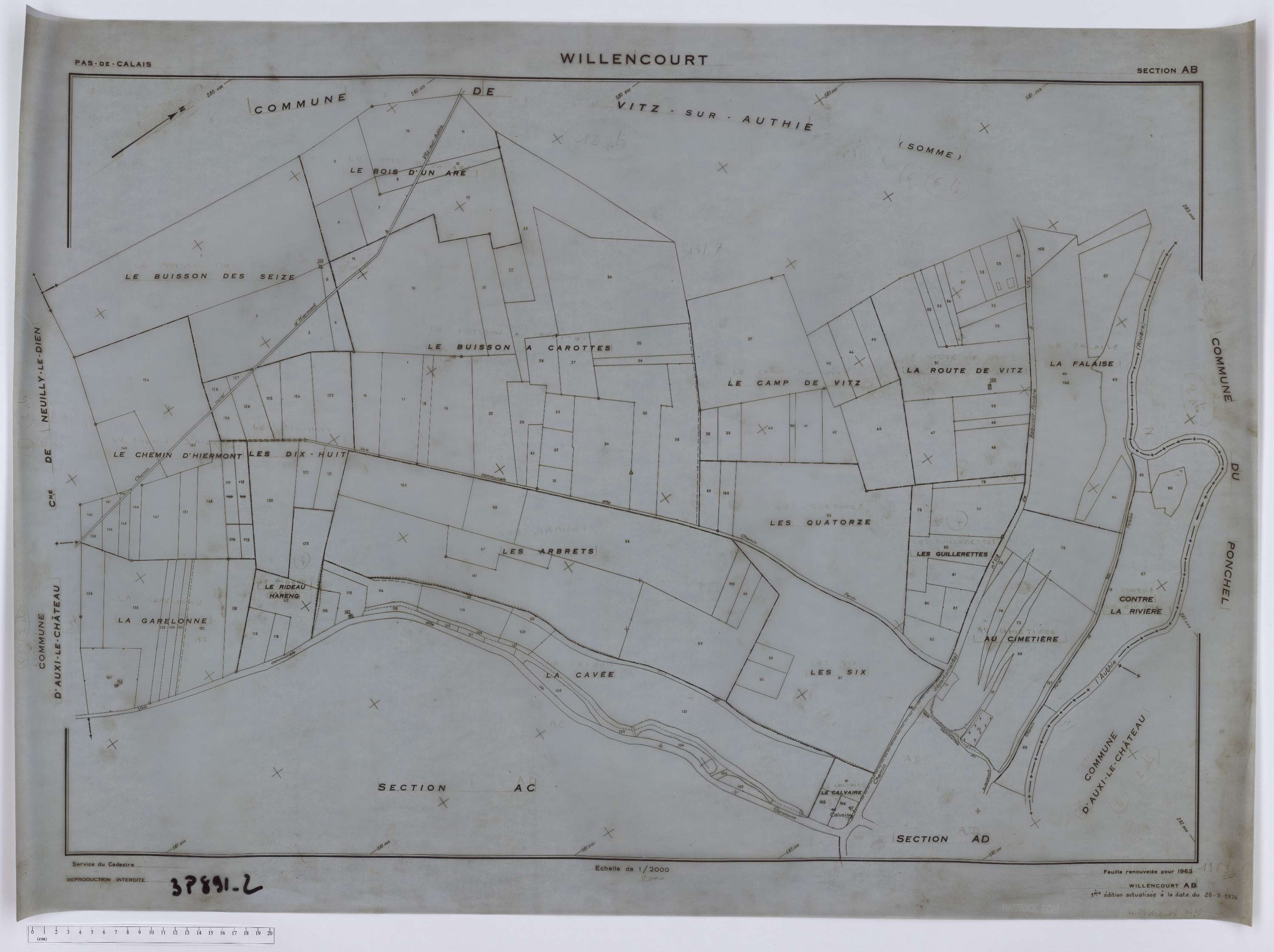 Willencourt - Section AB.
