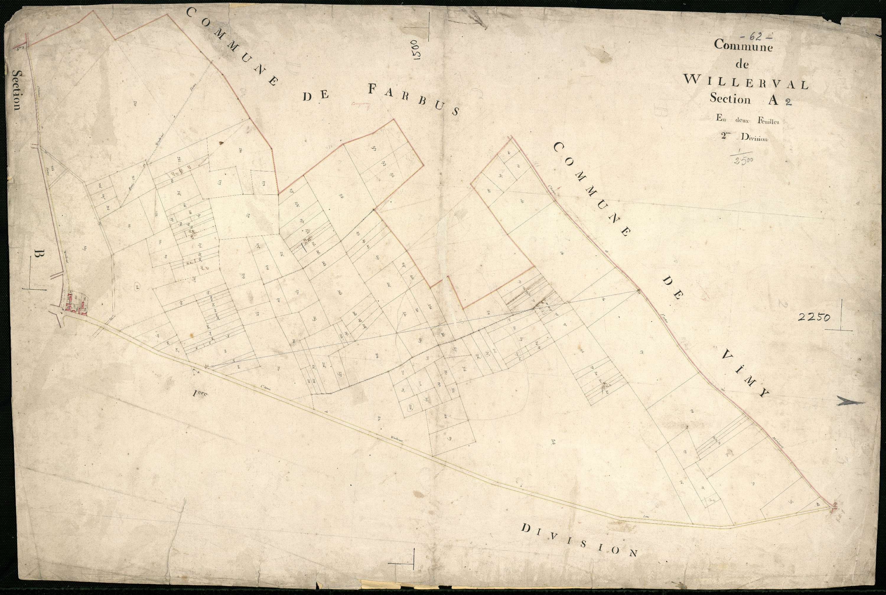 Willerval - Section A, 2e feuille