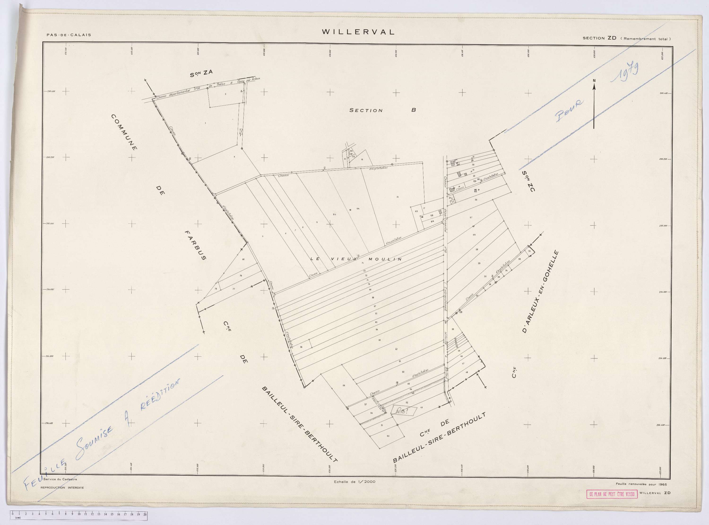 Willerval - Section ZD.