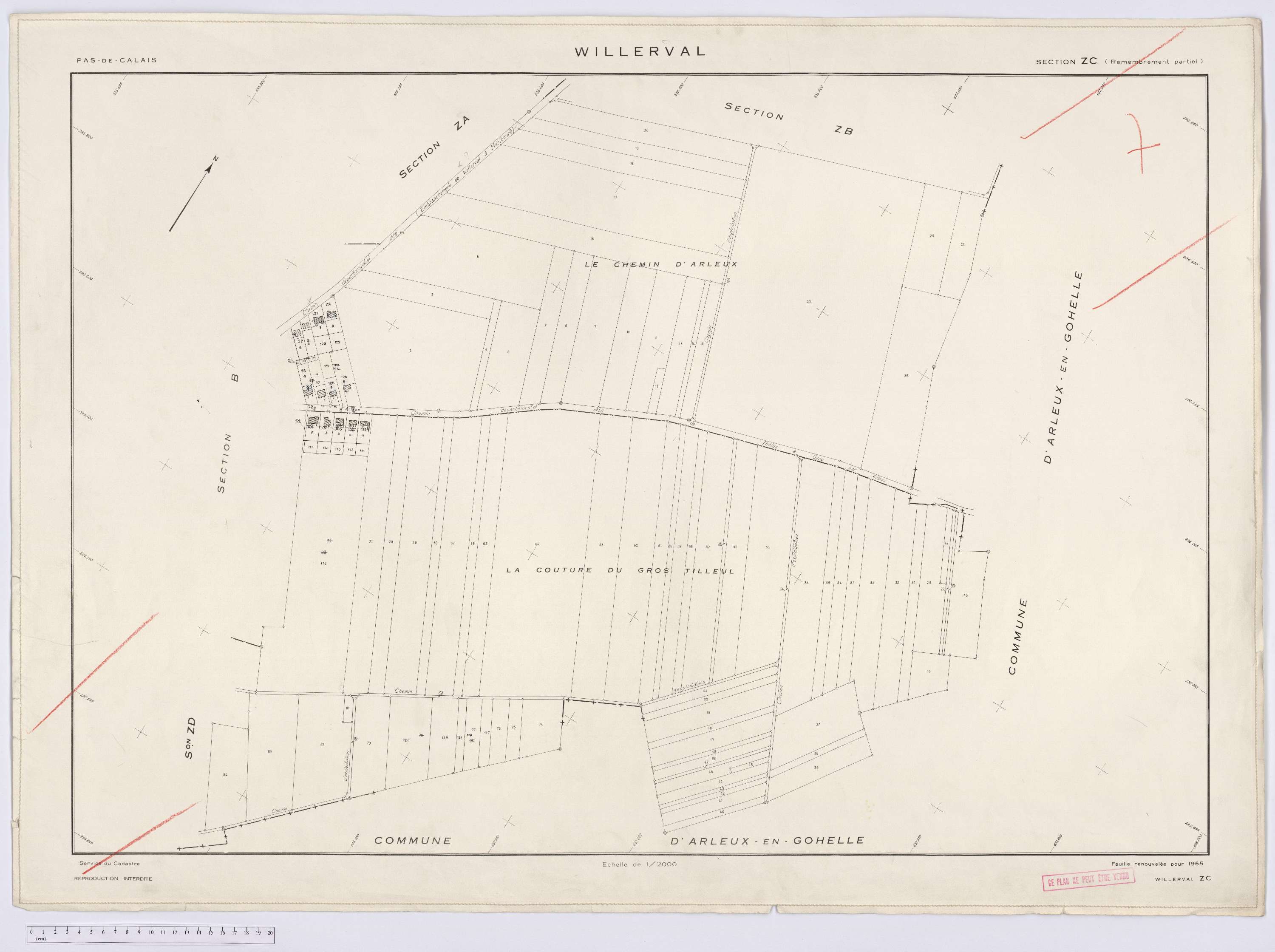 Willerval - Section ZC.