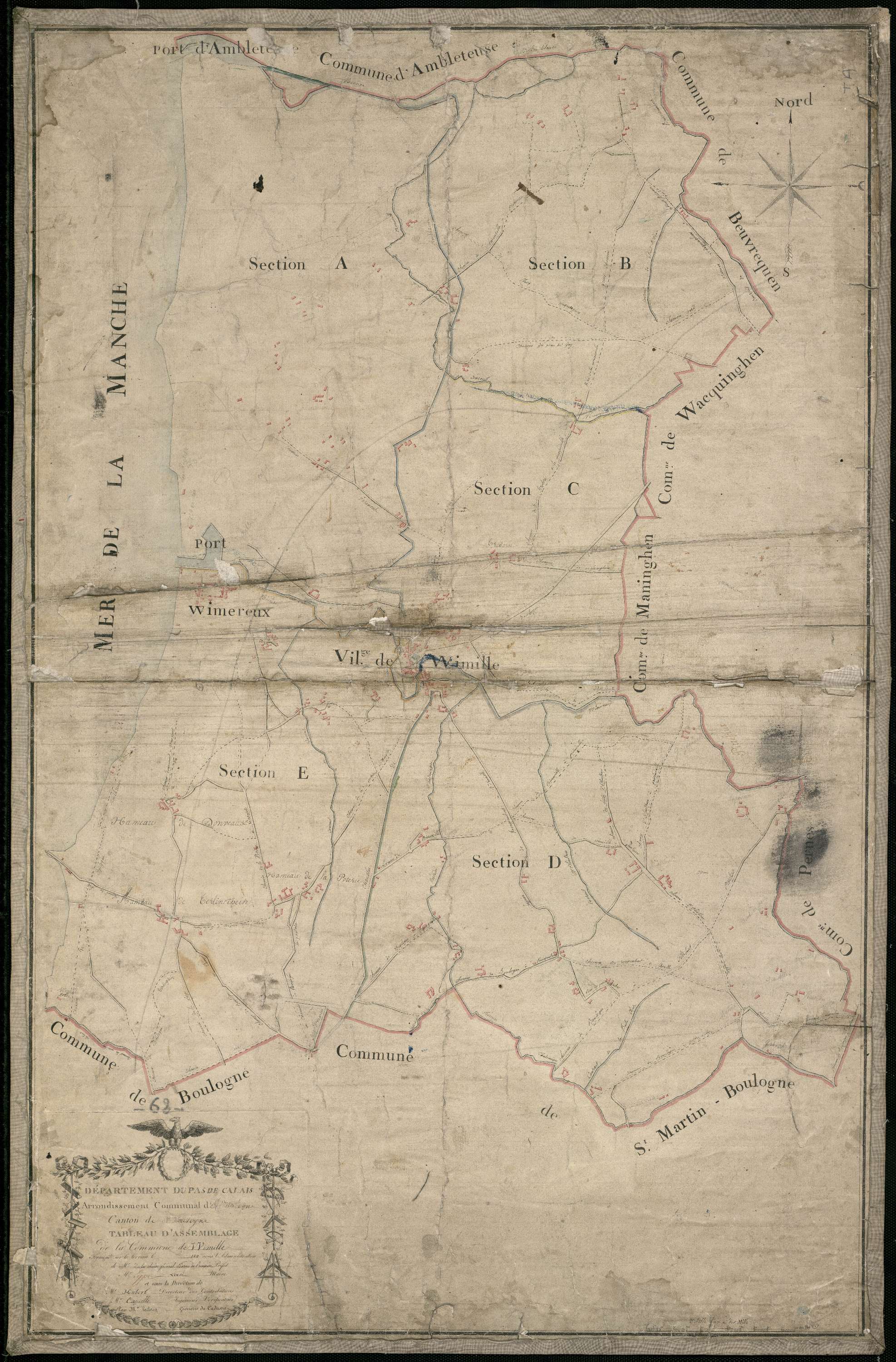 Wimille - Tableau d'assemblage