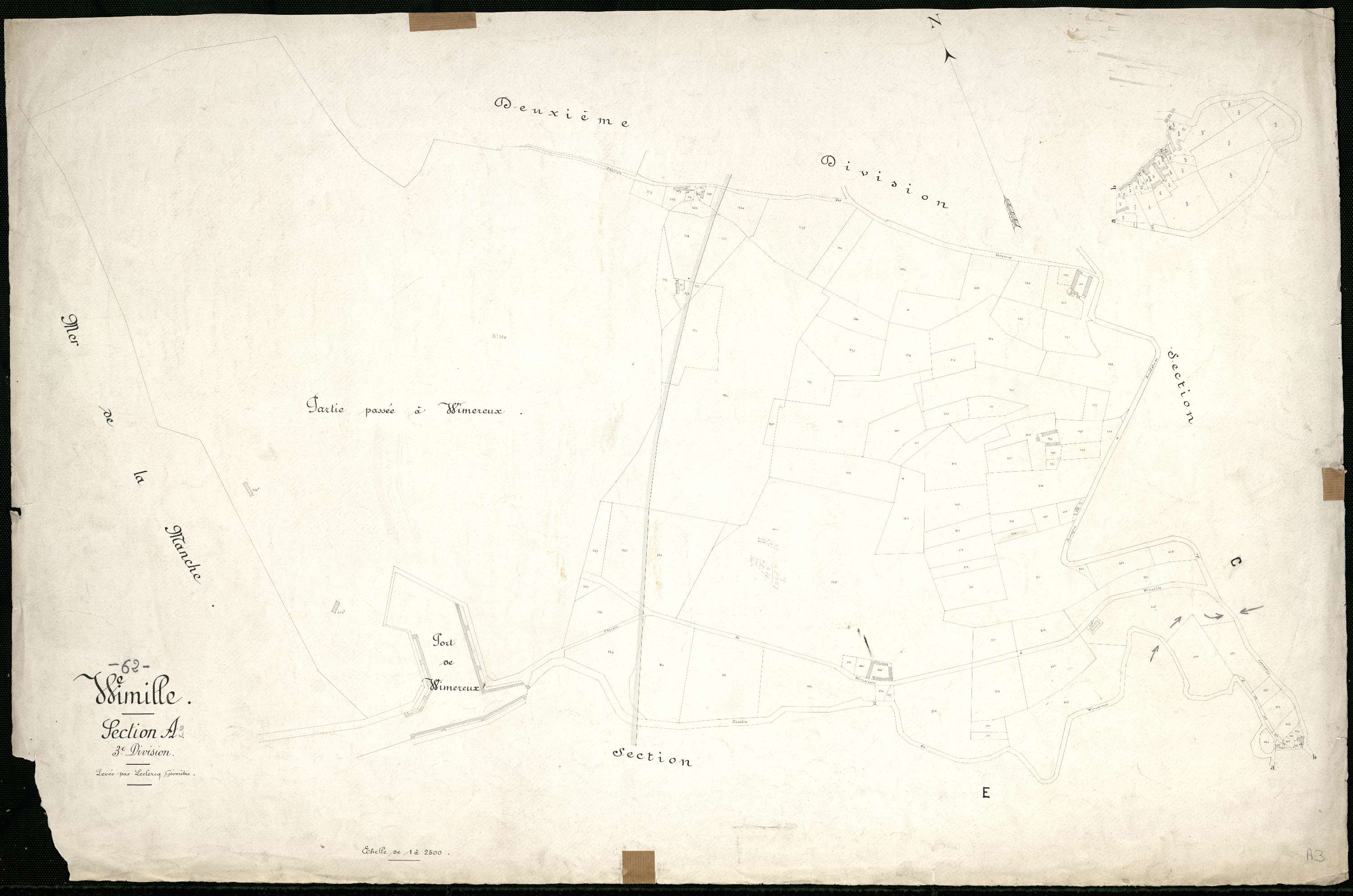 Wimille - Section A, 3e feuille