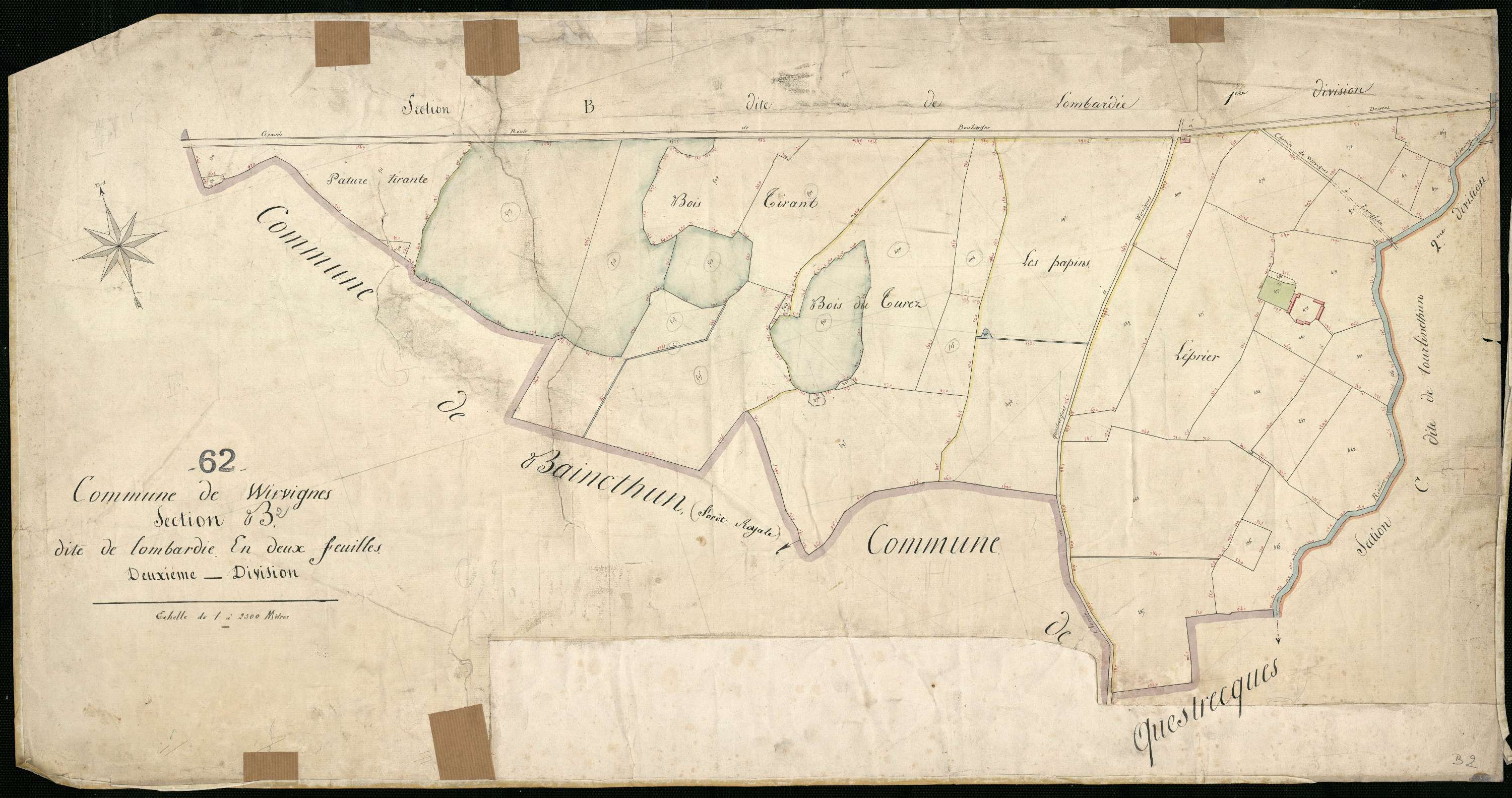 Wirwignes - Section B, 2e feuille