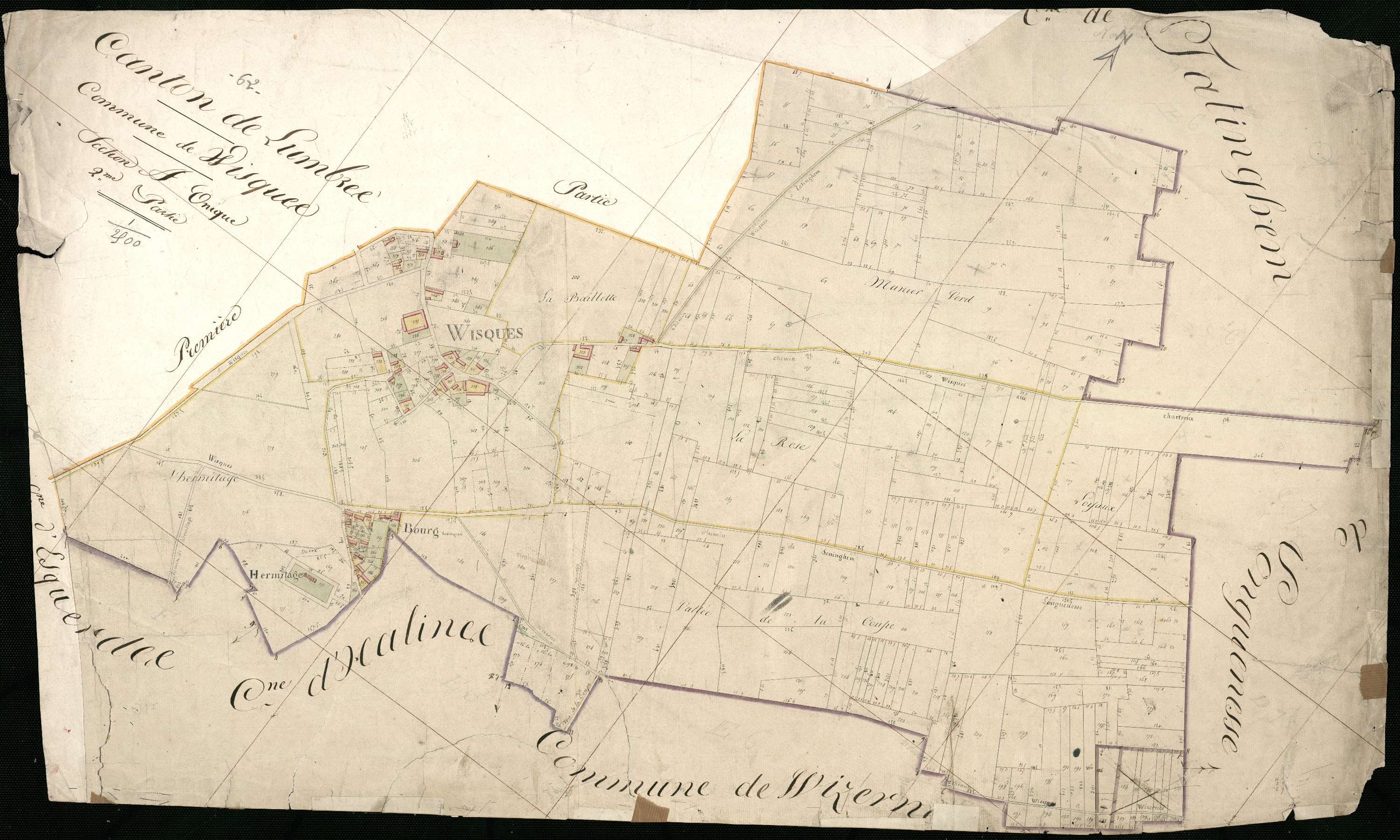 Wisques - Section A, 2e feuille