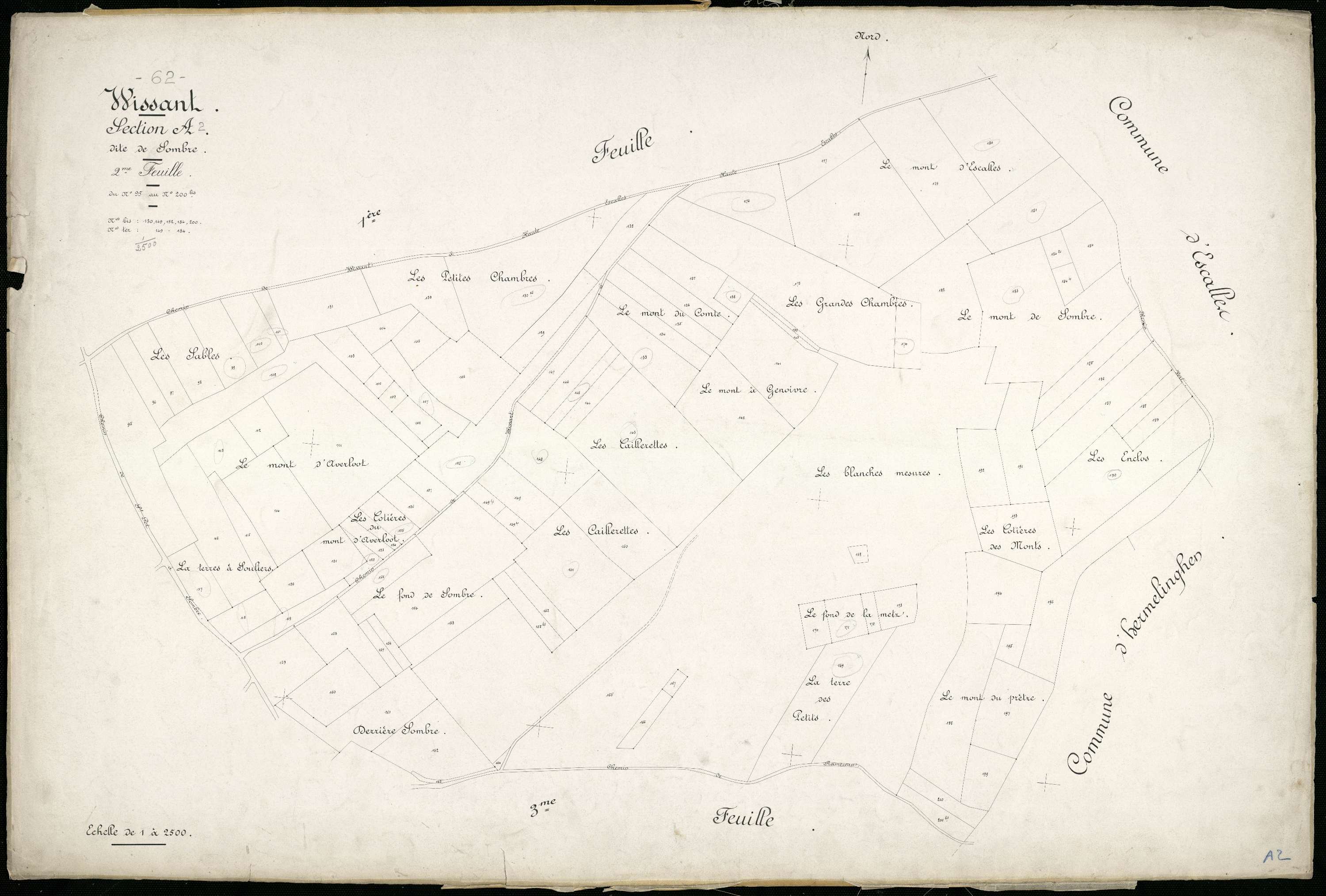 Wissant - Section A, 2e feuille