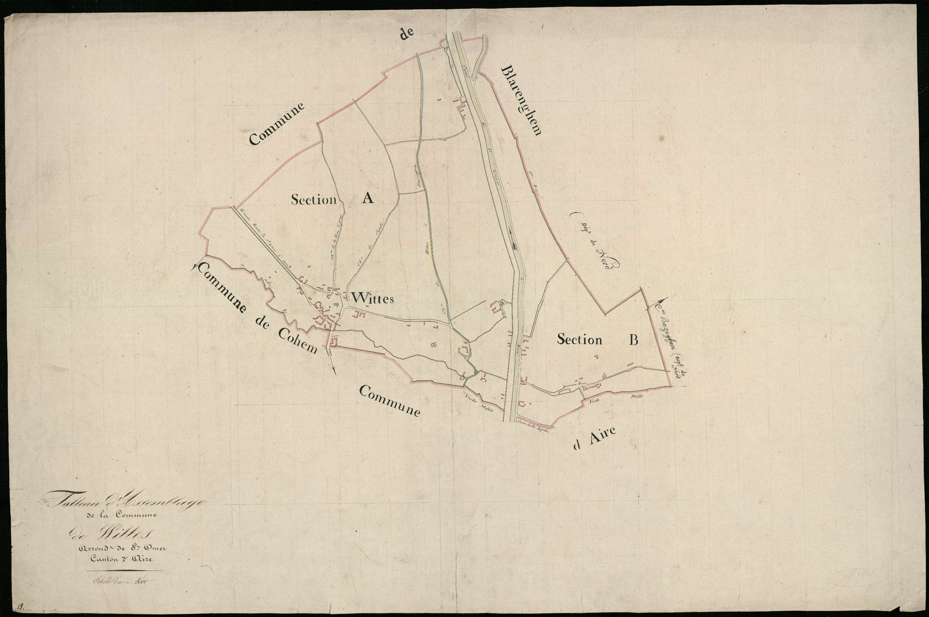 Wittes - Tableau d'assemblage