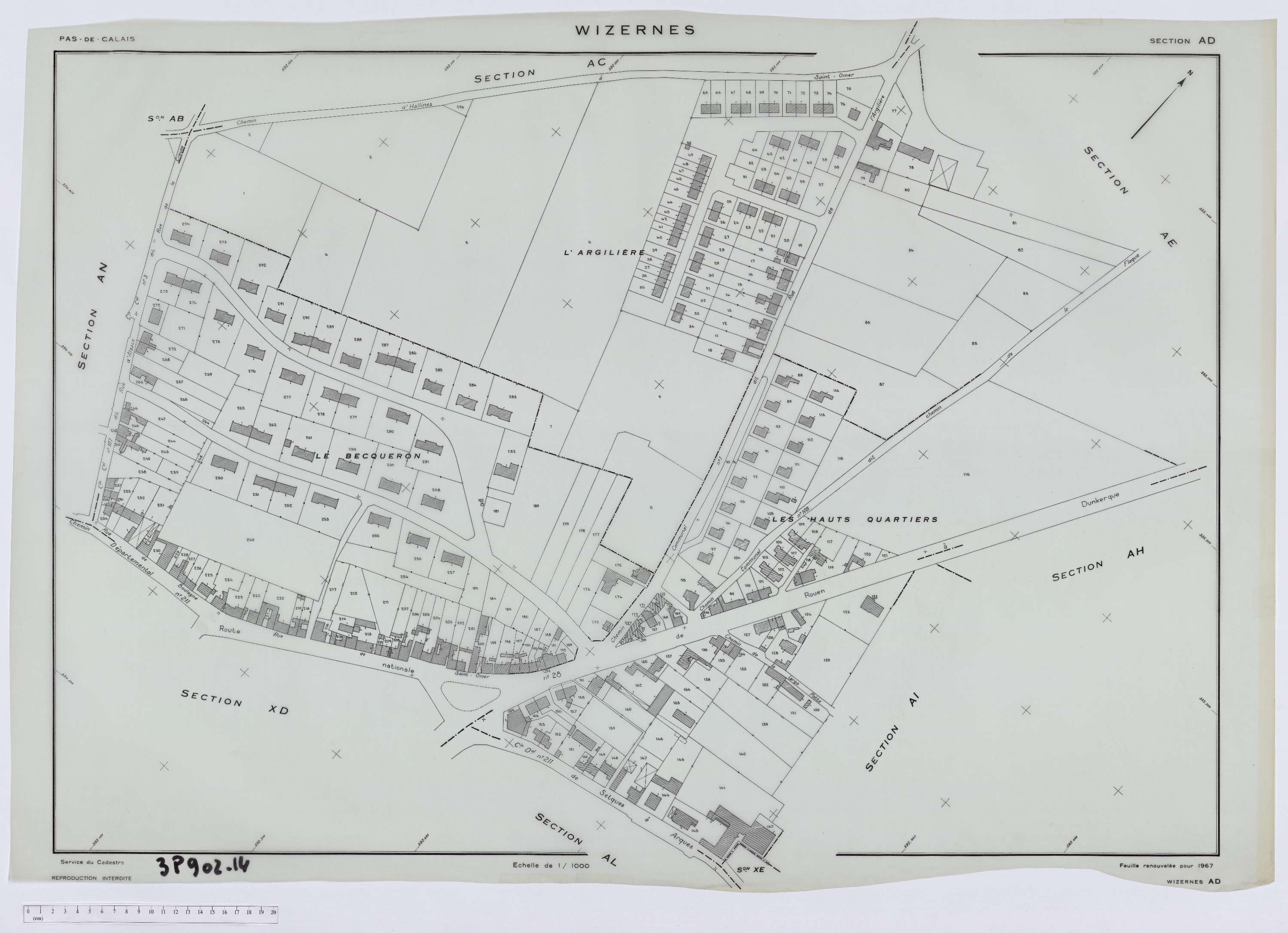 Wizernes - Section AD.