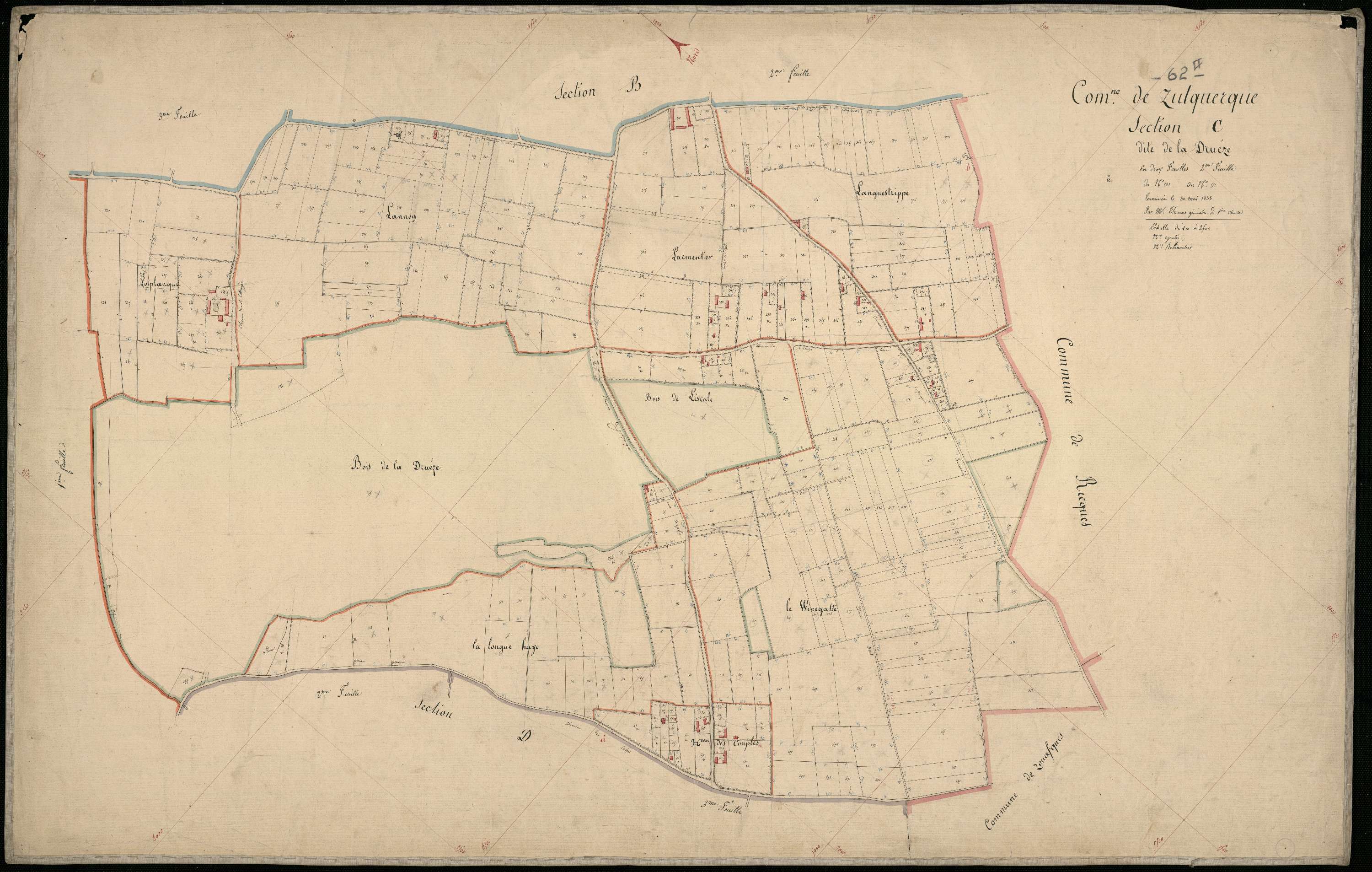 Zutkerque - Section C, 2e feuille
