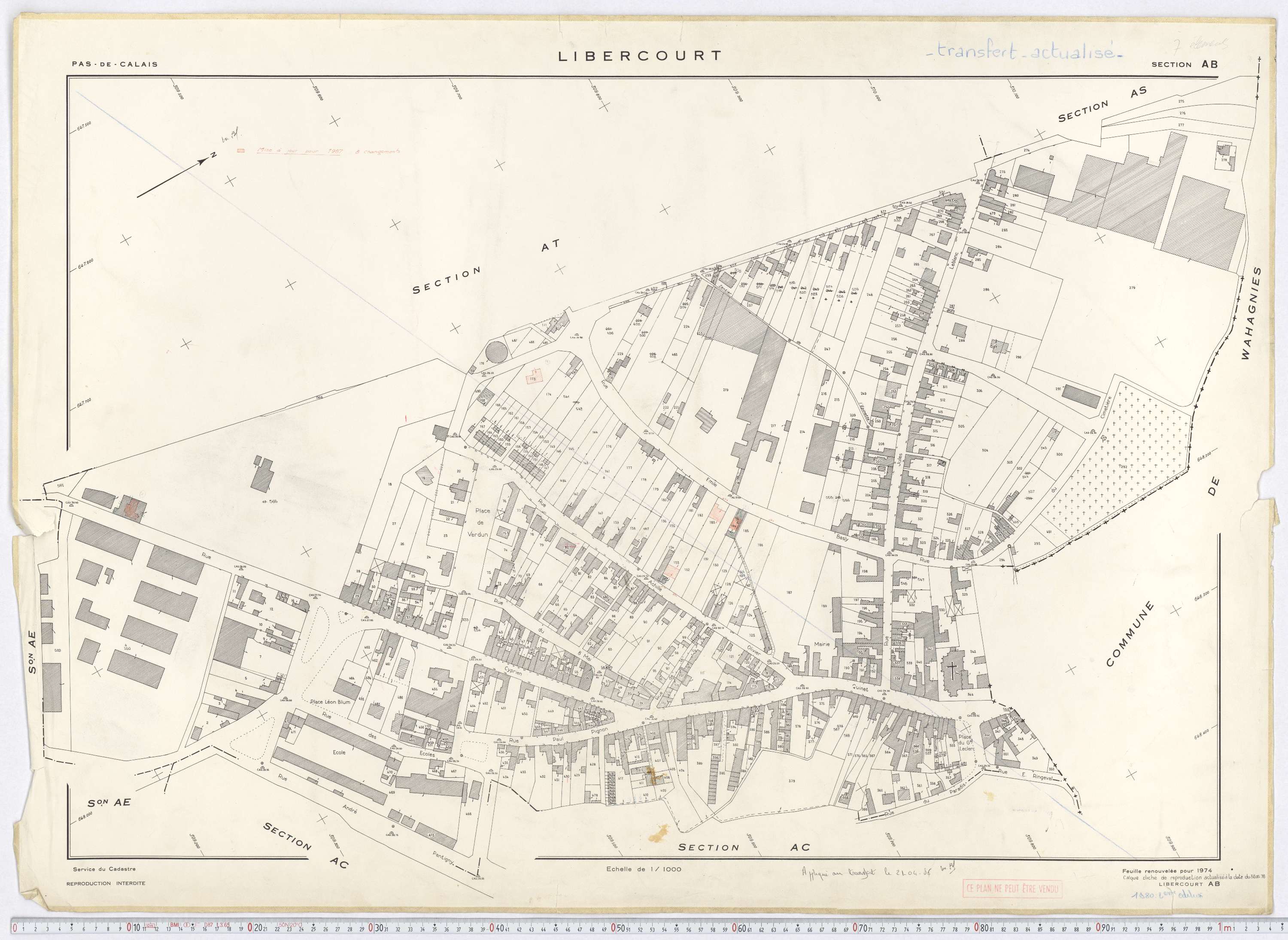 Libercourt - Section AB.
