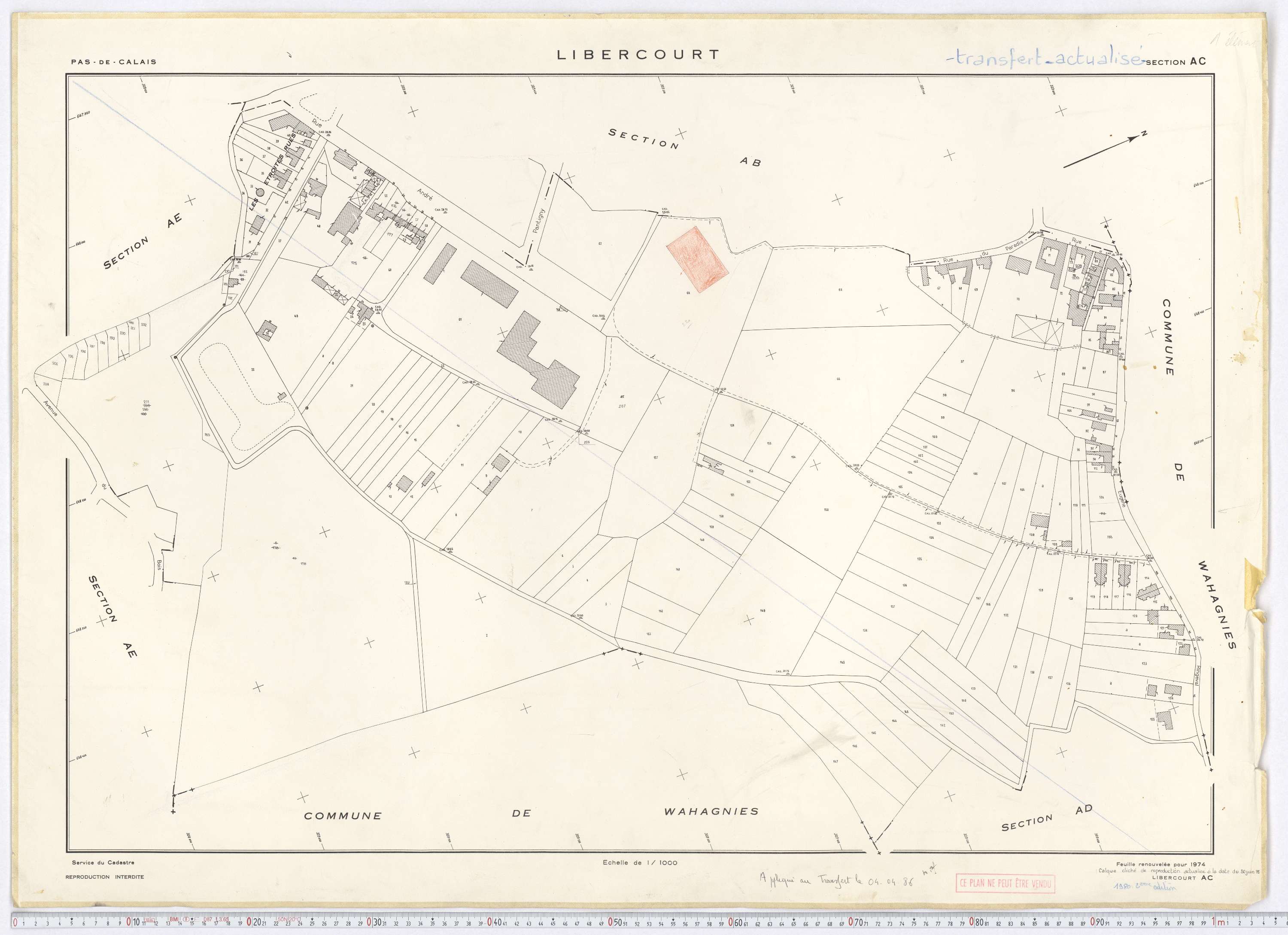 Libercourt - Section AC.