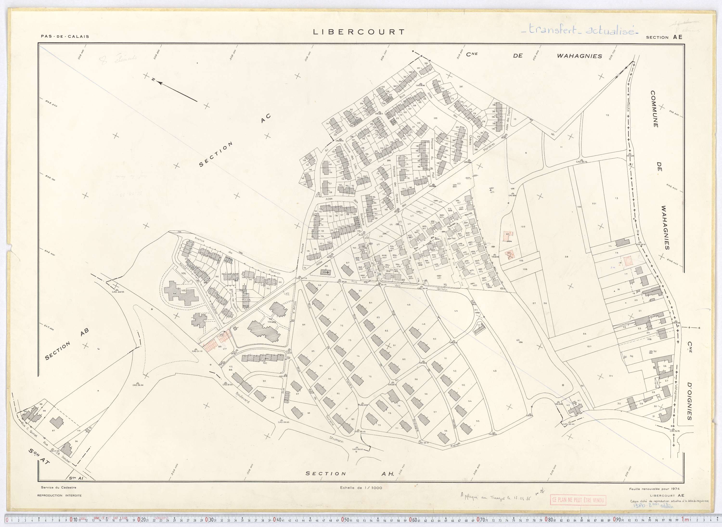 Libercourt - Section AE.