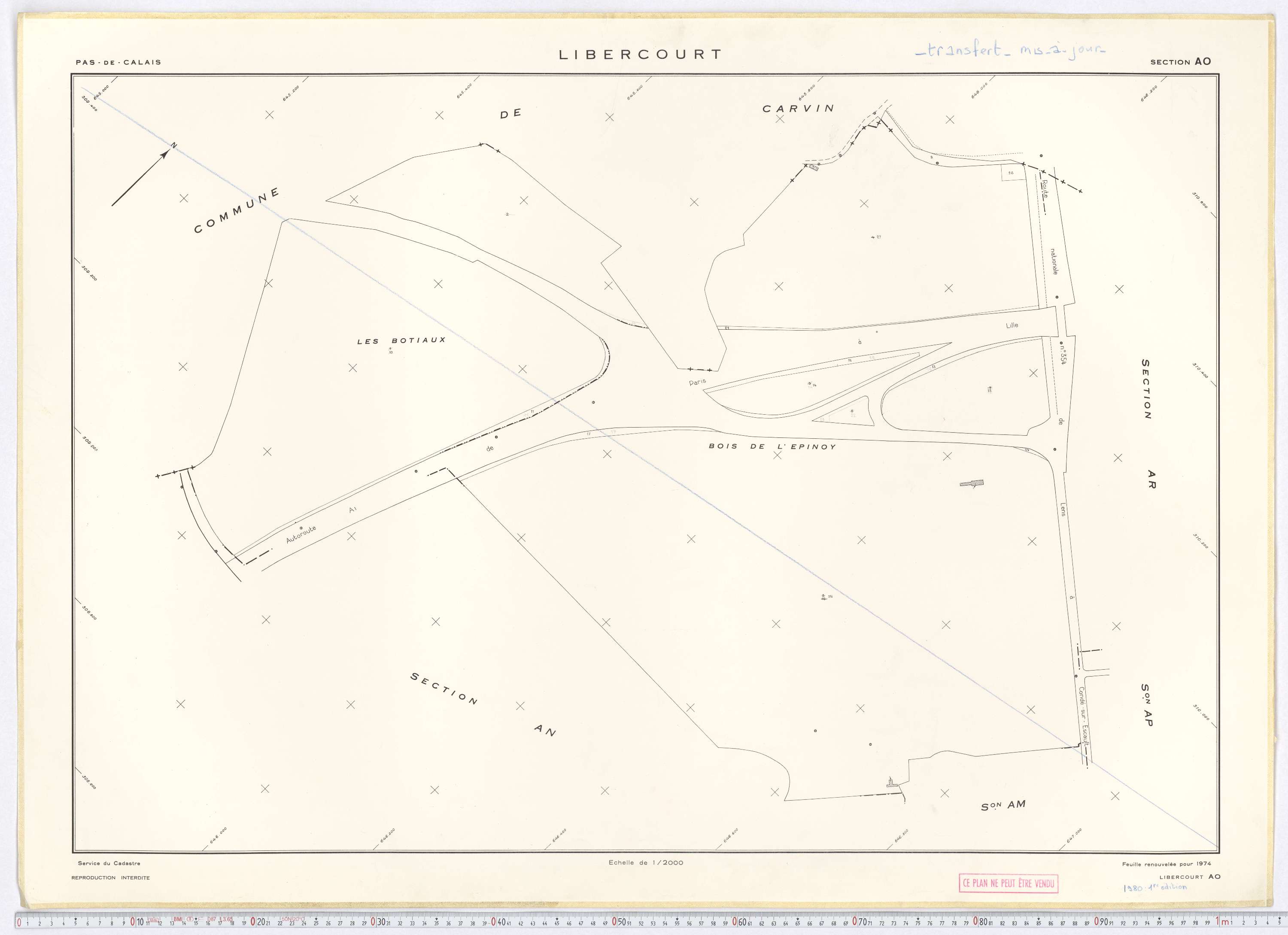 Libercourt - Section AO.