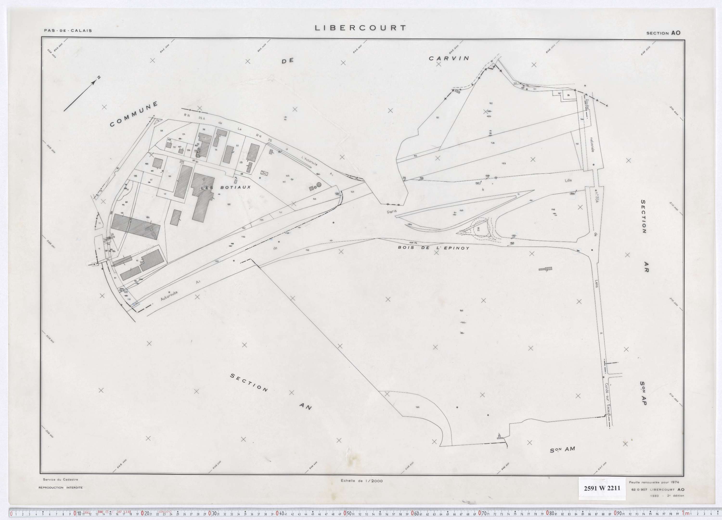 Libercourt - Section AO.