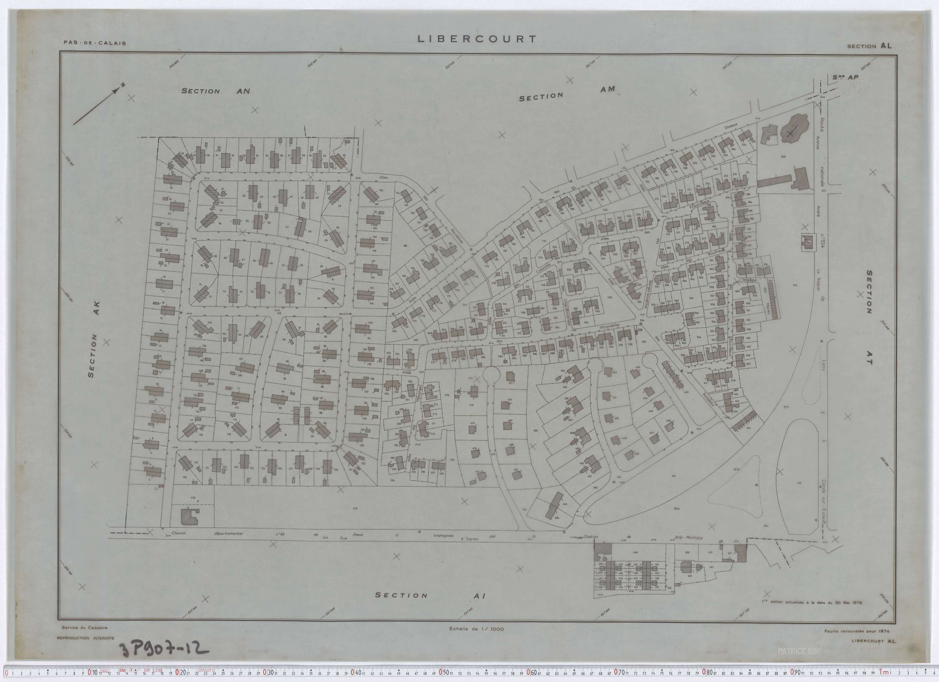 Libercourt - Section AL.