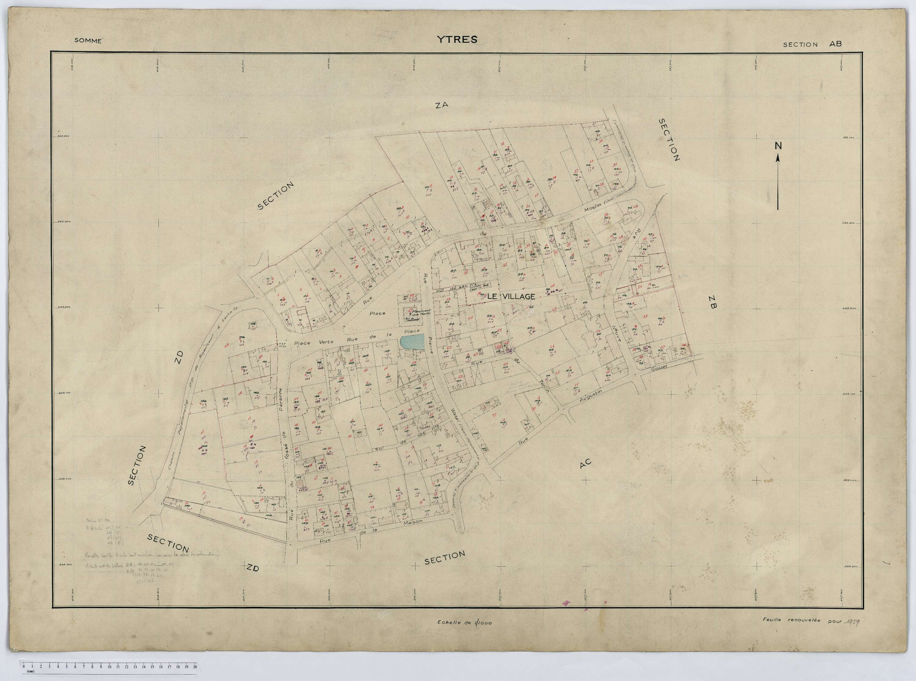 Ytres - Section AB.