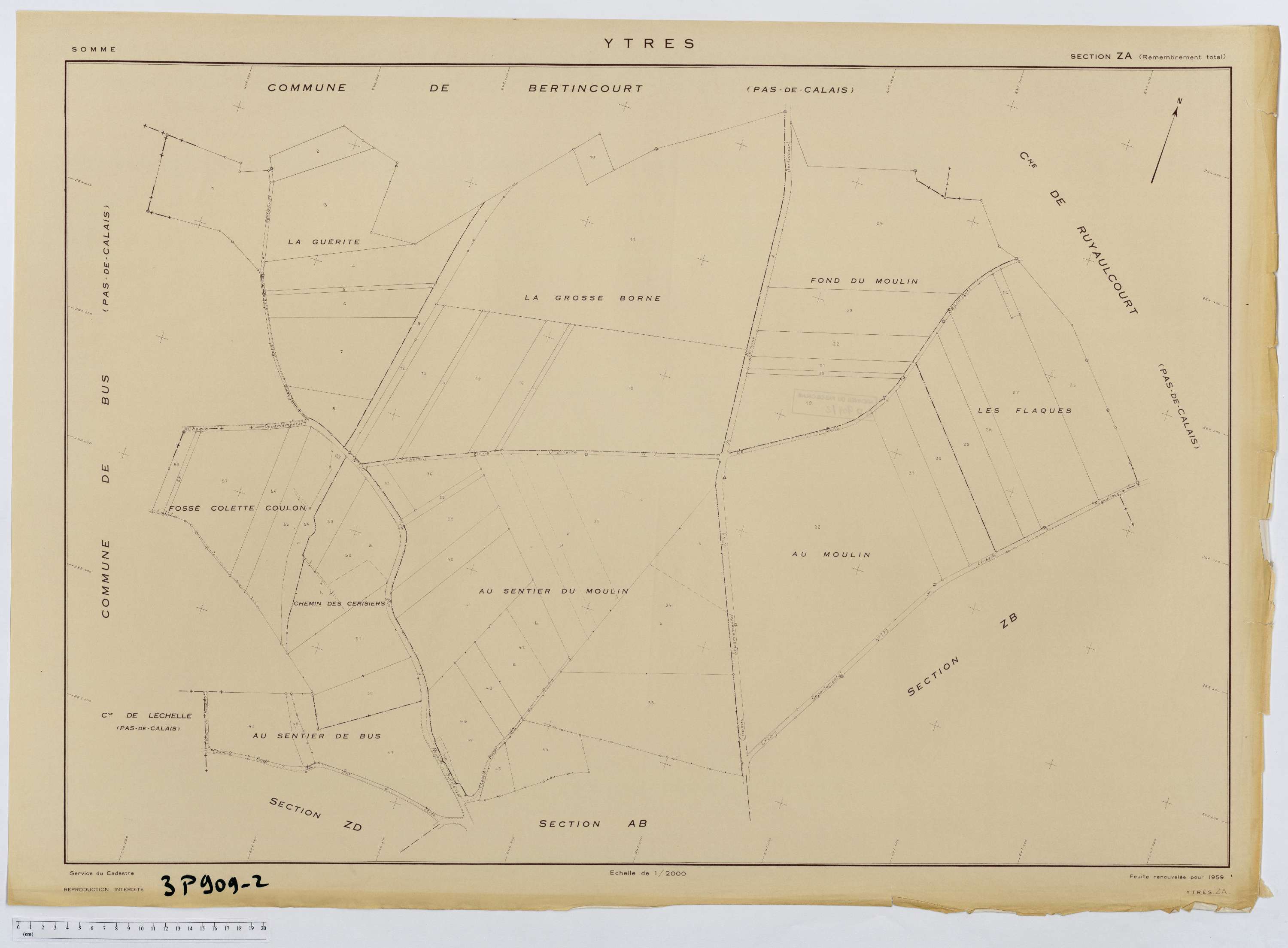 Ytres - Section ZA.