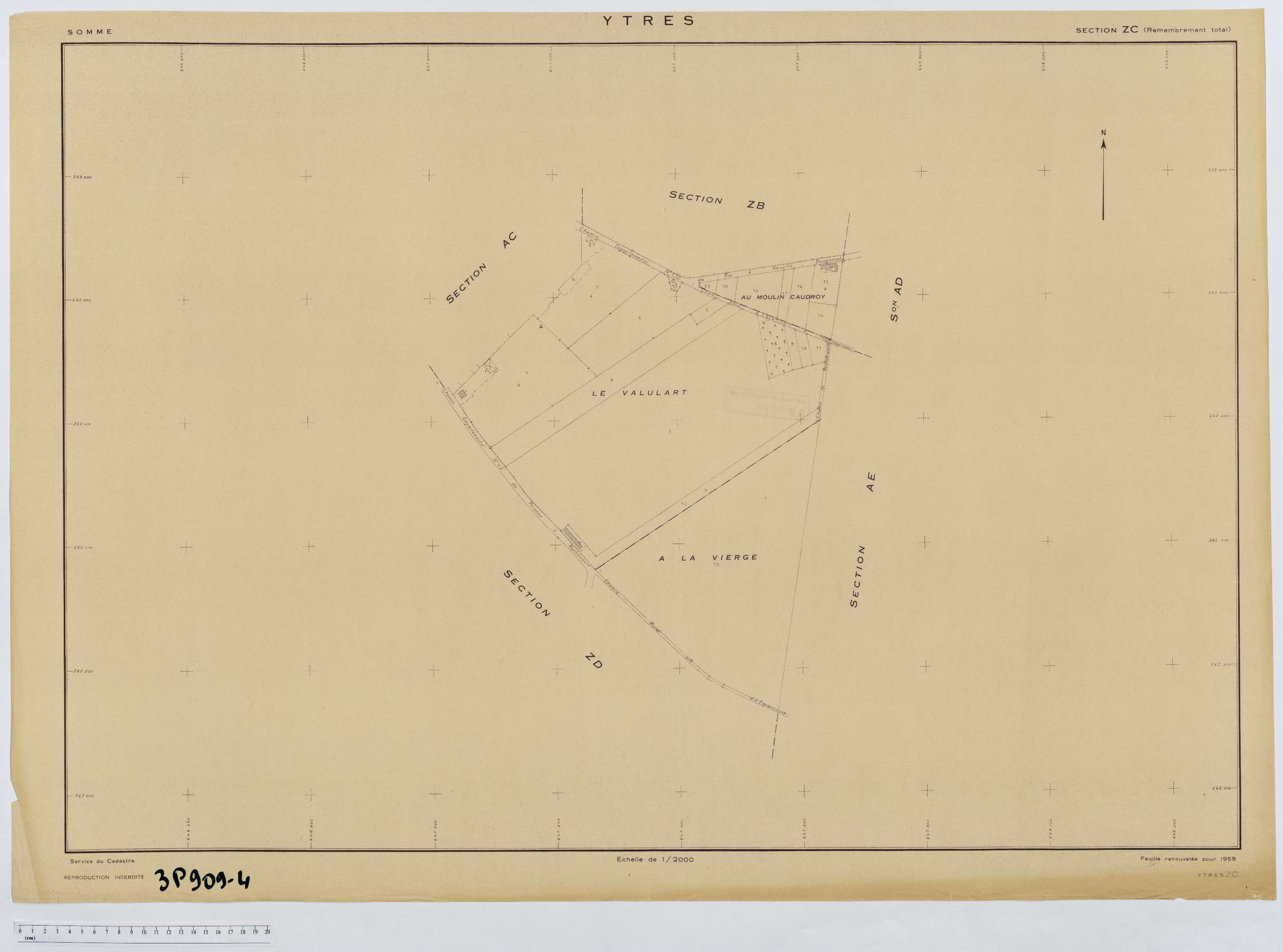 Ytres - Section ZC.