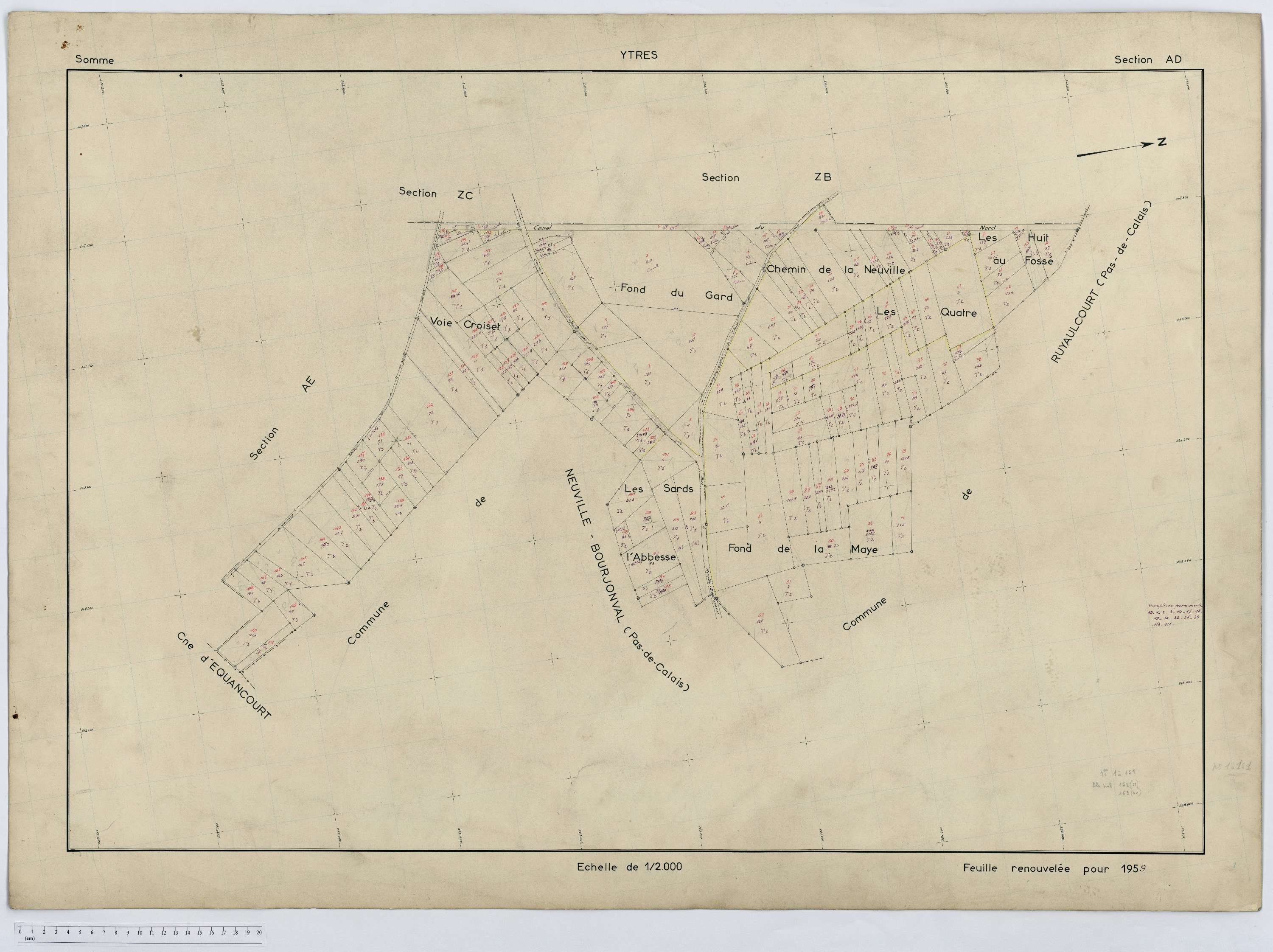 Ytres - Section AD.
