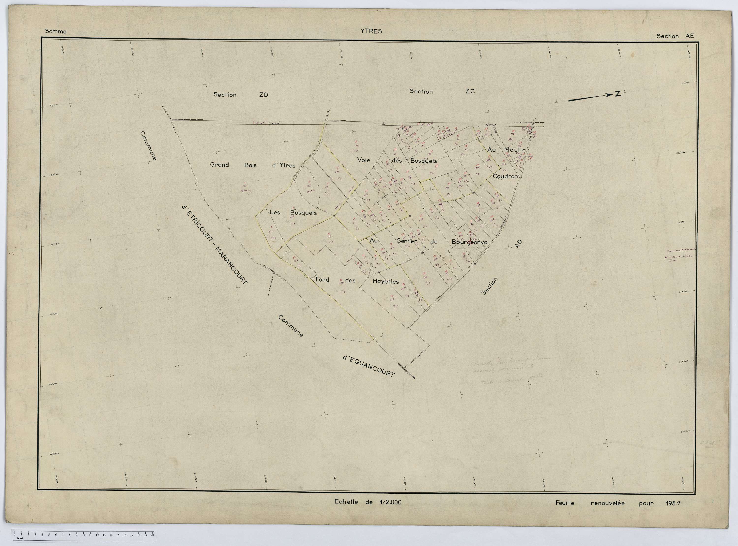 Ytres - Section AE.