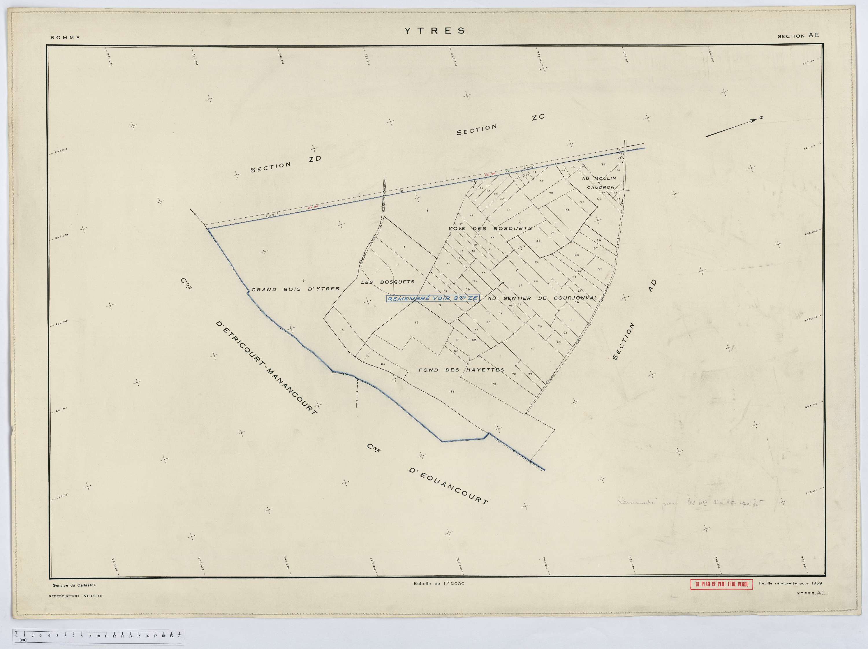 Ytres - Section AE.