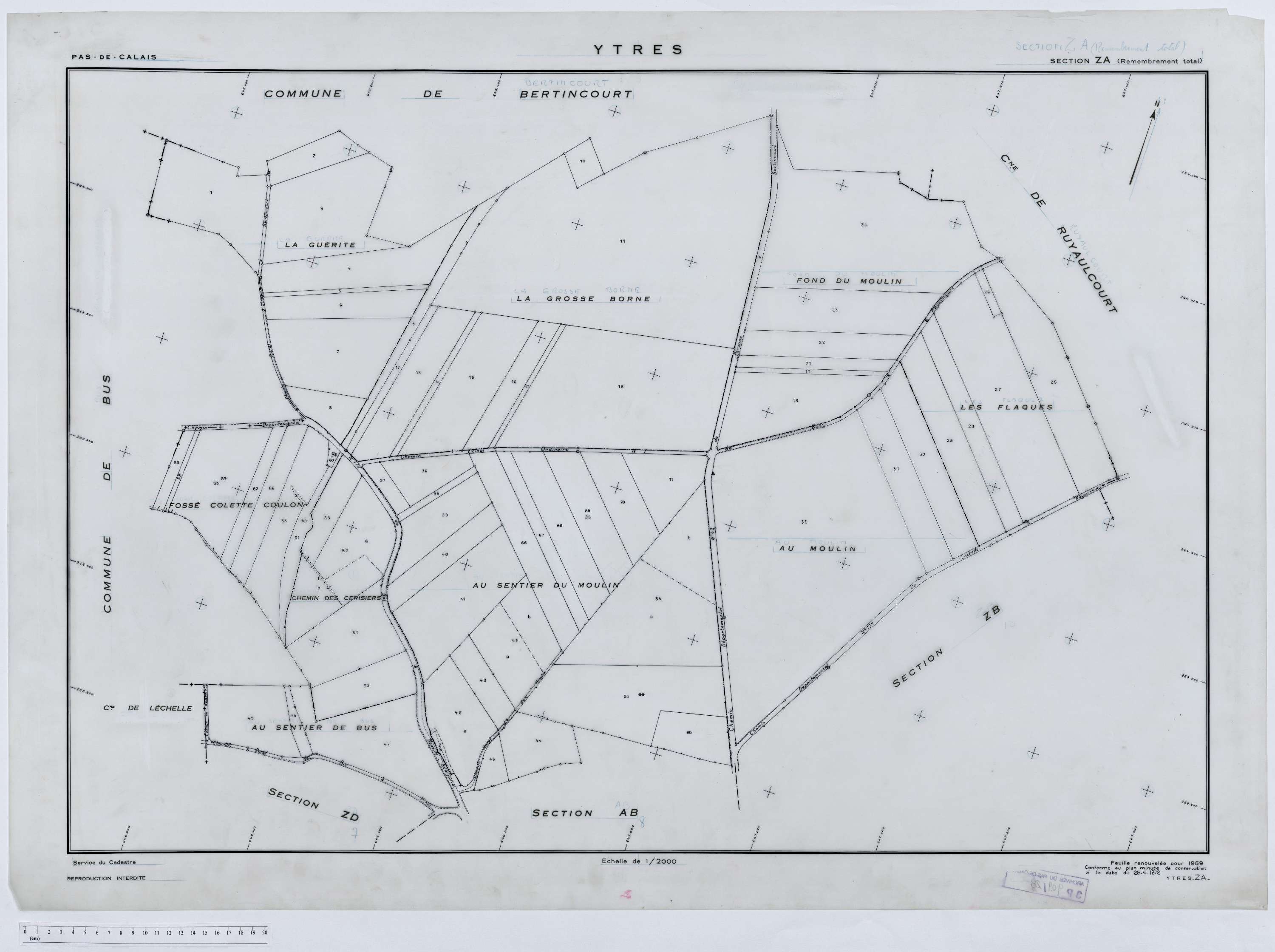 Ytres - Section ZA.