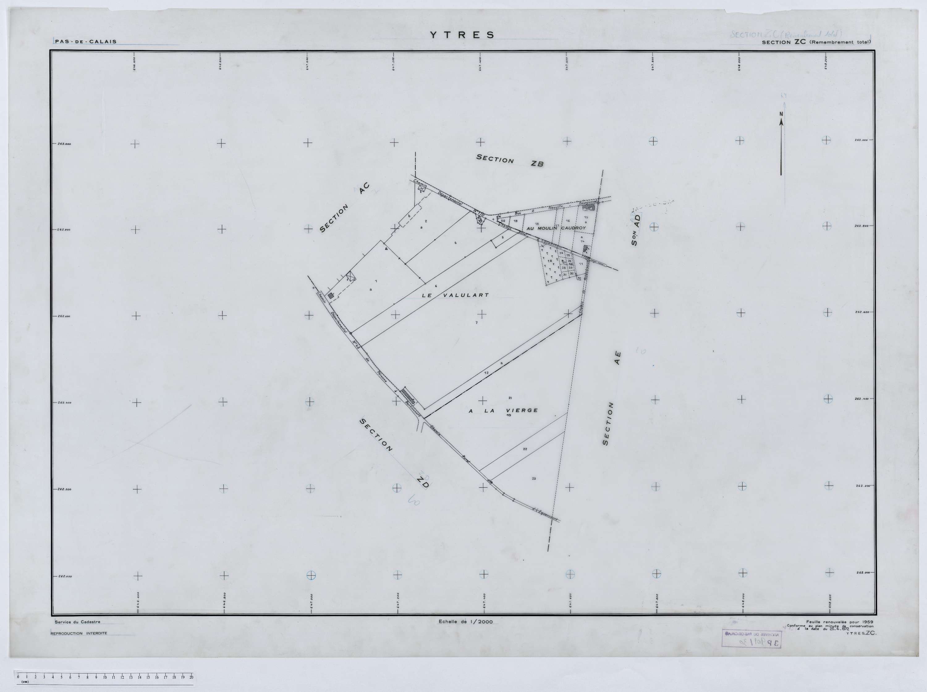 Ytres - Section ZC.