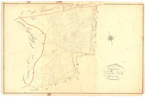 Aigueperse - 53 FI 2      Section A de Roussel, 1ère feuille