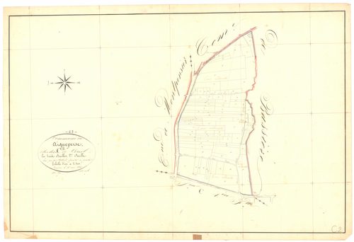 Aigueperse - 53 FI 6      Section C de Coreil, 2ème feuille