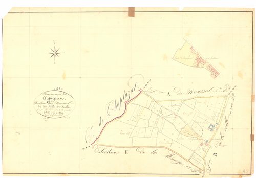 Aigueperse - 53 FI 3      Section A de Roussel, 2ème feuille