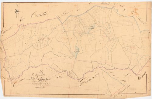 Aix-la-Fayette - 55 FI 6      Section B des Bois, 3ème feuille