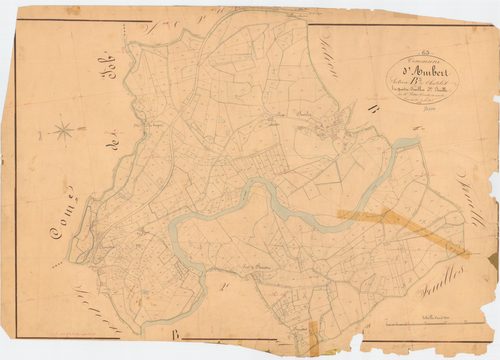 Ambert - 55 FI 17      Section B de Chatelet, 3ème feuille