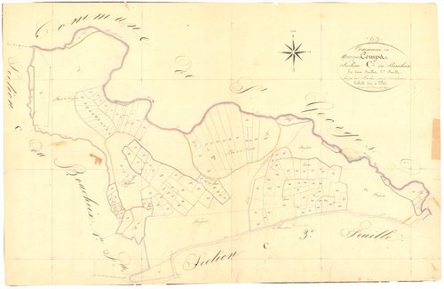 Ancizes-Comps - 53 FI 18      Section C du Boucheix, 2ème feuille