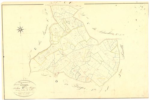Ancizes-Comps - 53 FI 21      Section D de Farges, 2ème feuille
