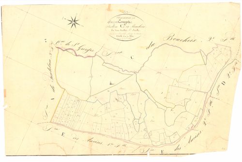 Ancizes-Comps - 53 FI 17      Section C du Boucheix, 1ère feuille