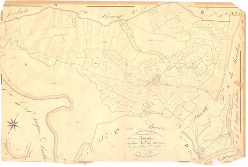 Ancizes-Comps - 53 FI 23      Section E des Ancises, 1ère feuille