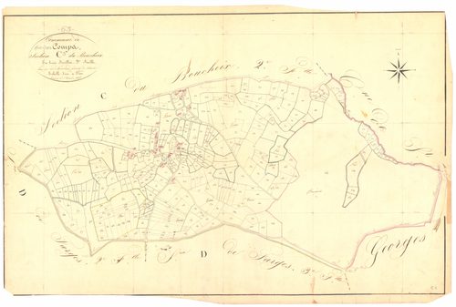 Ancizes-Comps - 53 FI 19      Section C du Boucheix, 3ème feuille