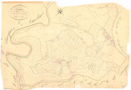 Ancizes-Comps - 53 FI 24      Section E des Ancises, 2ème feuille