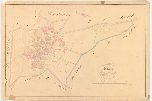 Antoingt - 54 Fi 6      Section C du Bourg, 1ère feuille