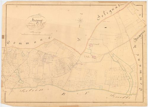 Antoingt - 54 Fi 3      Section A du Montel, 2ème feuille